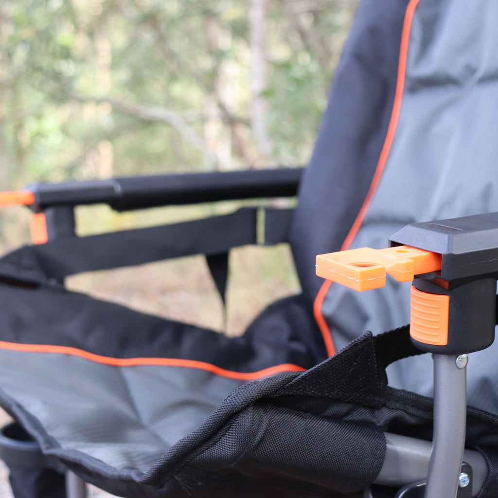Wildtrak Karumba Deluxe Camping Chair 106x66x43cm, 250kg Weight Rating