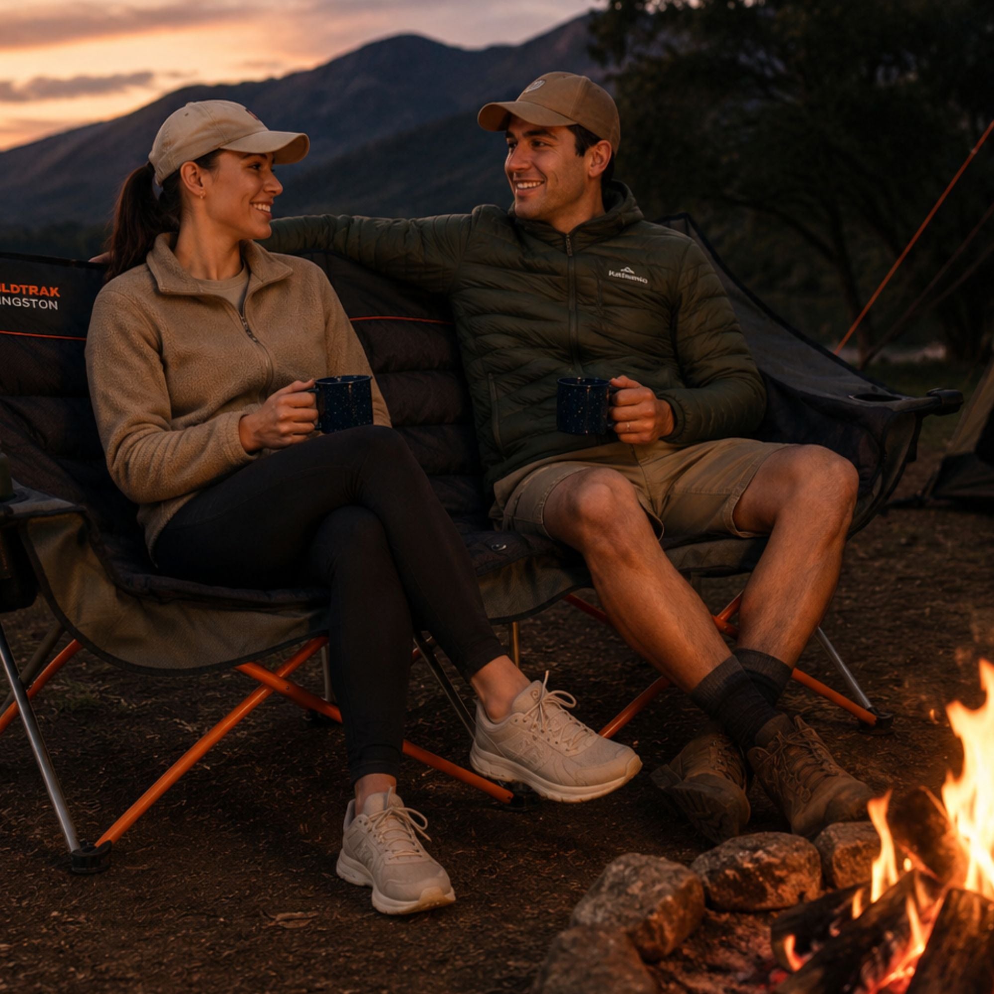 Wildtrak Kingston Double Sofa Chair, 93x141x50cm, 250kg Weight Rating