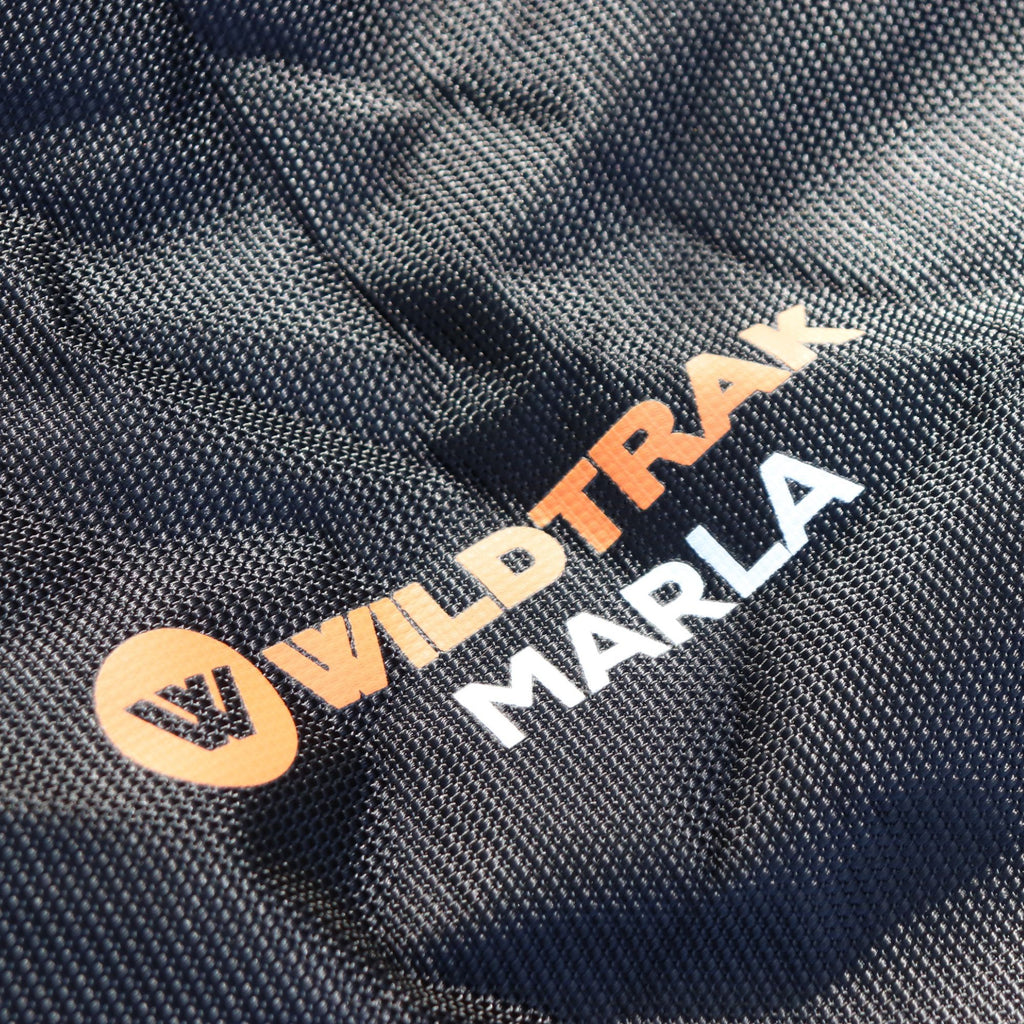 Wildtrak Marla Compact Folding Padded Stool 40x44.5x44cm, 120kg Weight Rating