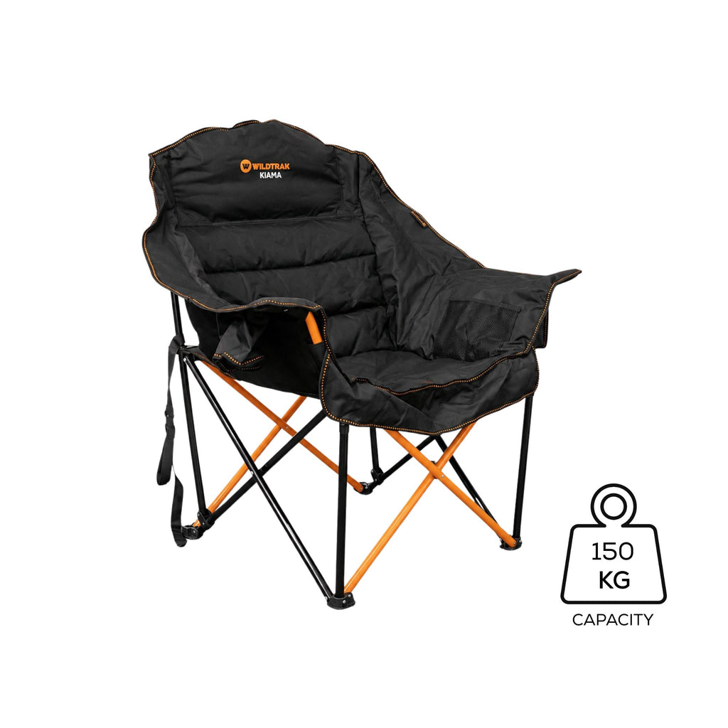 Wildtrak Kiama Moon-Style Lounger, 150kg Weight Rating