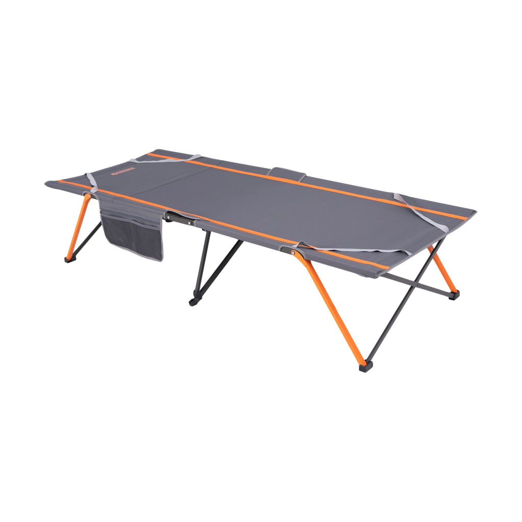Wildtrak Jumbo Easy Up Stretcher Bed, 218 x 90 x 42cm
