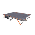 Wildtrak Queen Easy Up Stretcher Bed, 200 x 144 x 42cm