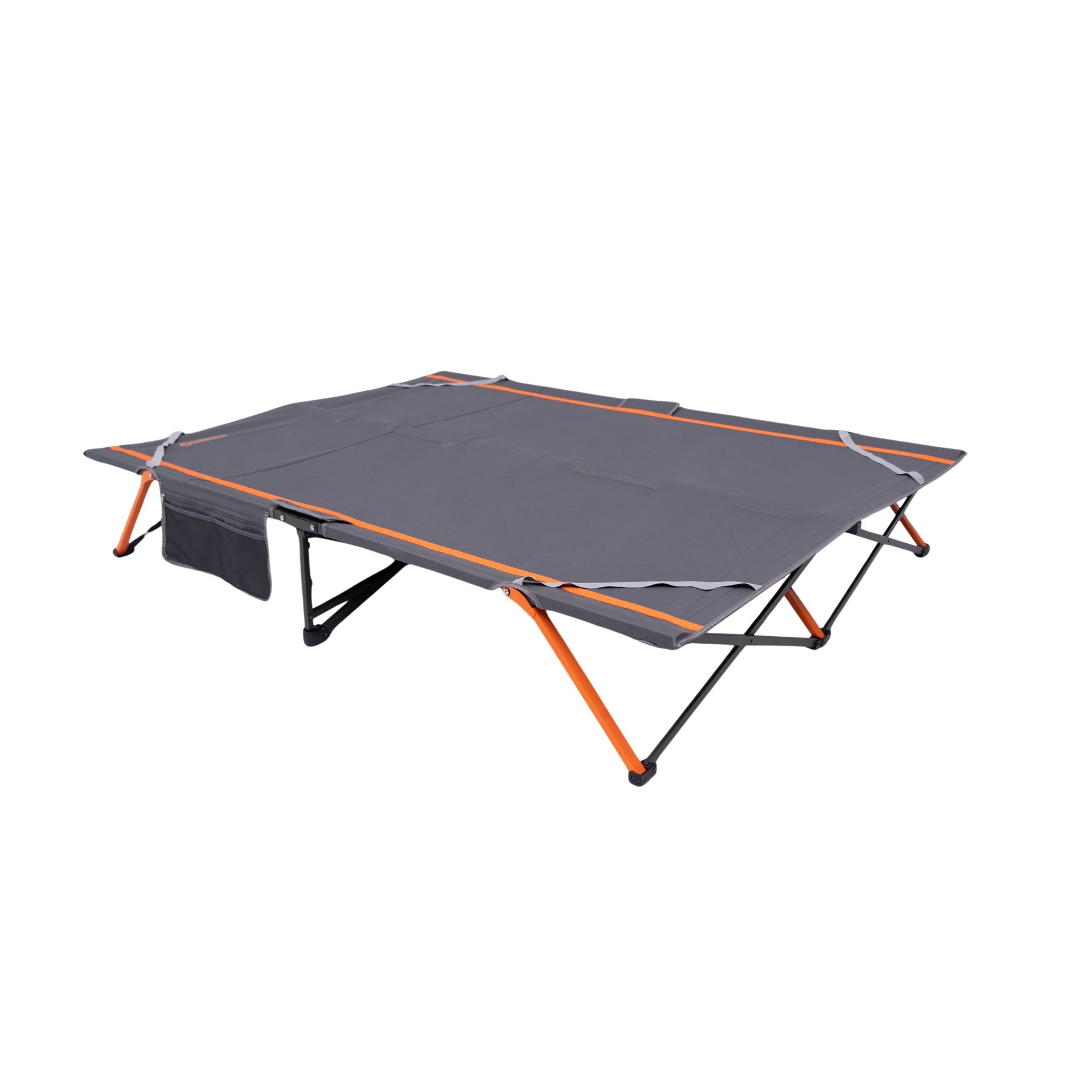 Wildtrak Queen Easy Up Stretcher Bed, 200 x 144 x 42cm