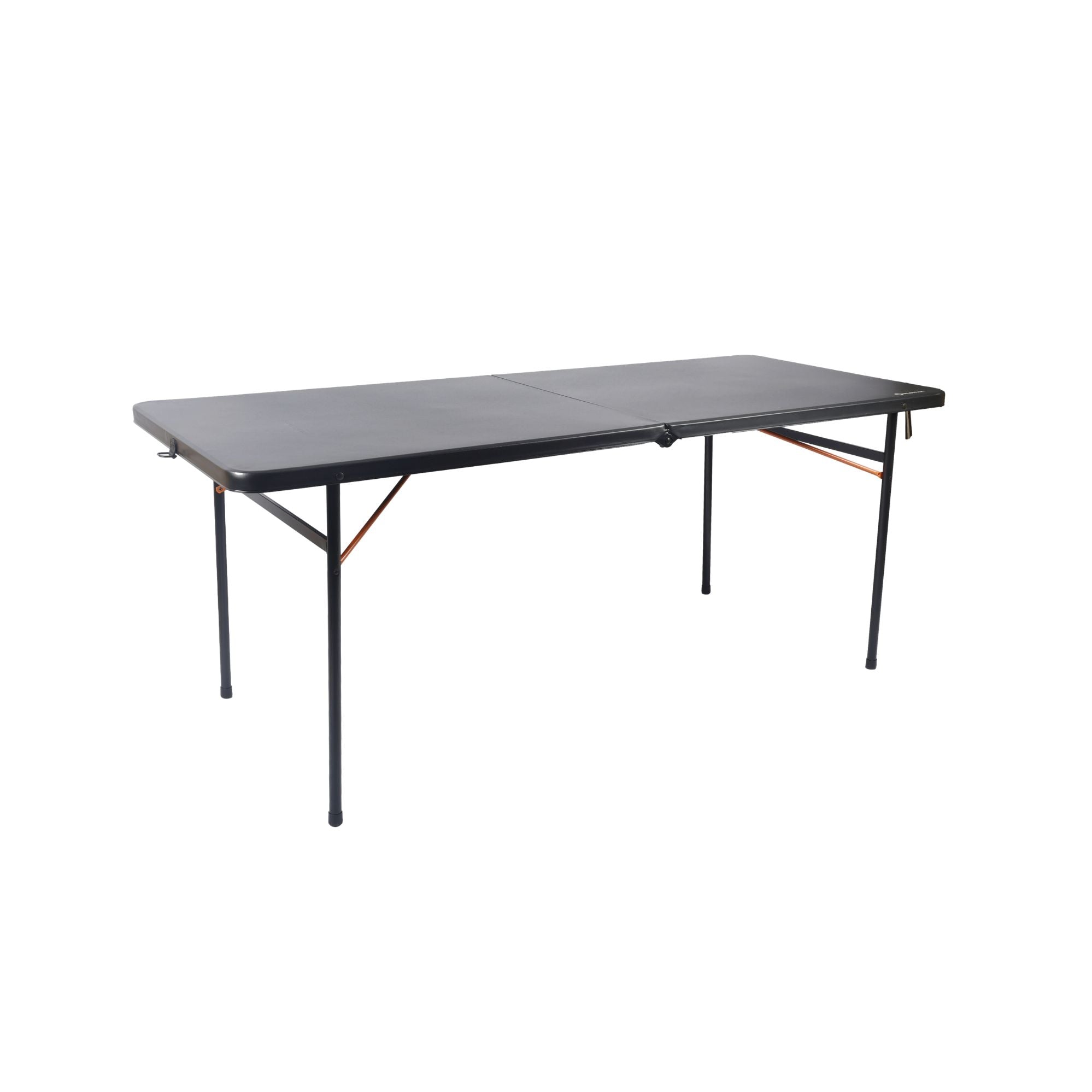 Wildtrak 6ft Heavy-duty Bi-Fold Camp Table 182x76x73cm, Waterproof
