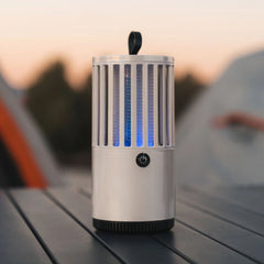 Rechargeable Mosquito Lamp Night Light, Bug Zapper Lamp, USB Charge Cable, Ceiling Hook