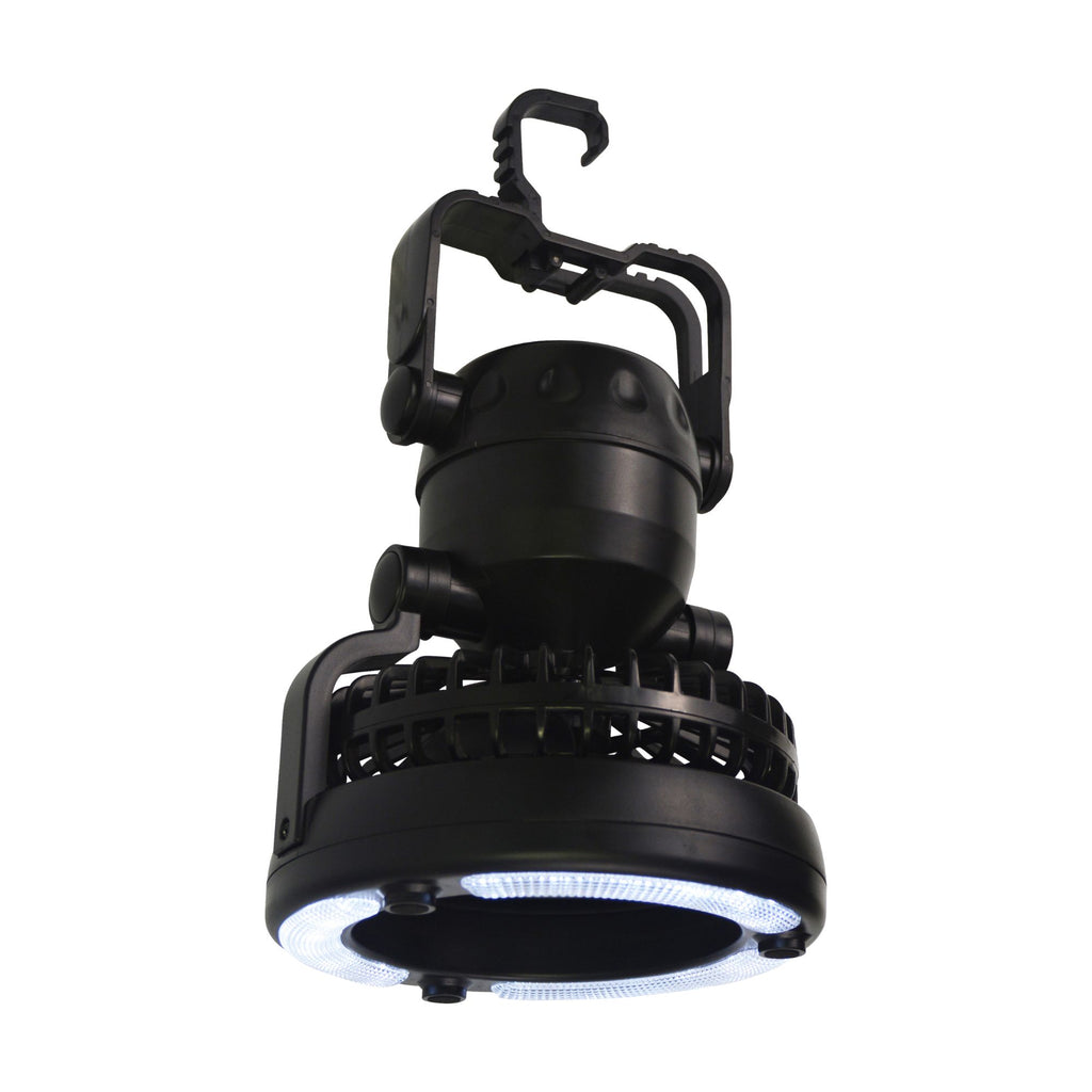 Wildtrak Portable 2 in 1 LED Light & Camping Fan, Battery Operated