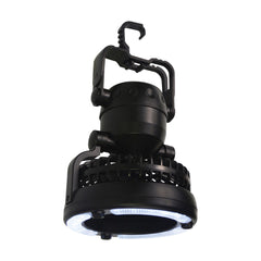 Wildtrak Portable 2 in 1 LED Light & Camping Fan, Battery Operated
