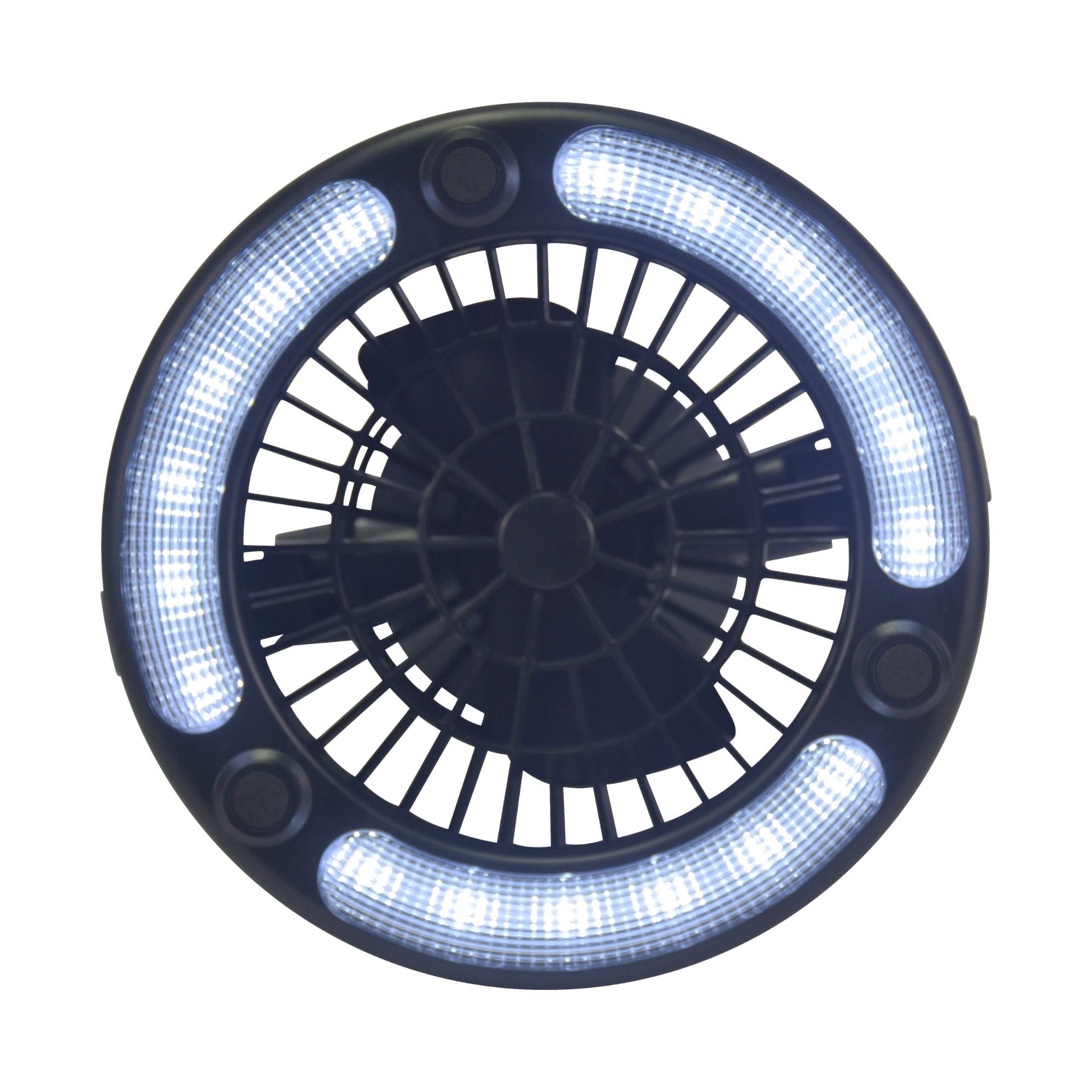 Wildtrak Portable 2 in 1 LED Light & Camping Fan, Battery Operated