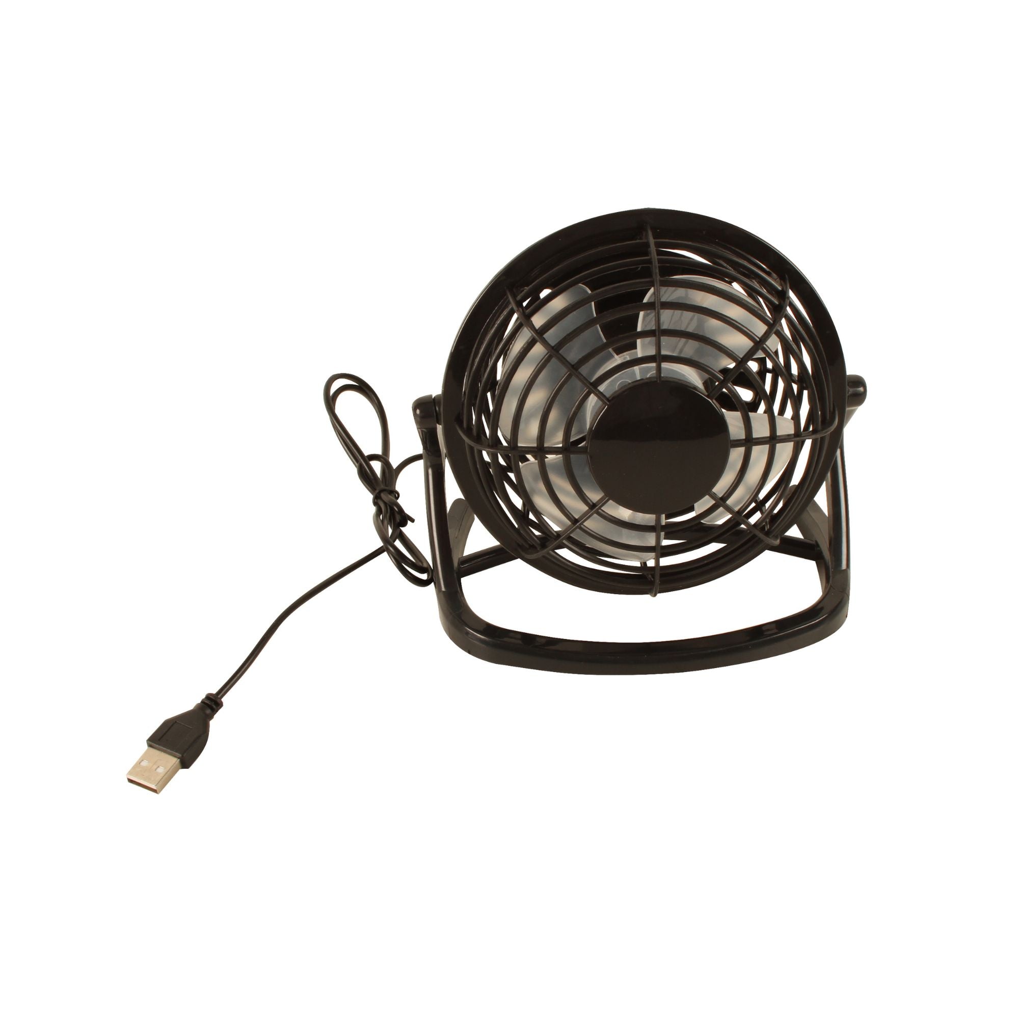 Portable USB Fan 15x17cm, 85cm Cable Length, 90 Degrees Rotation