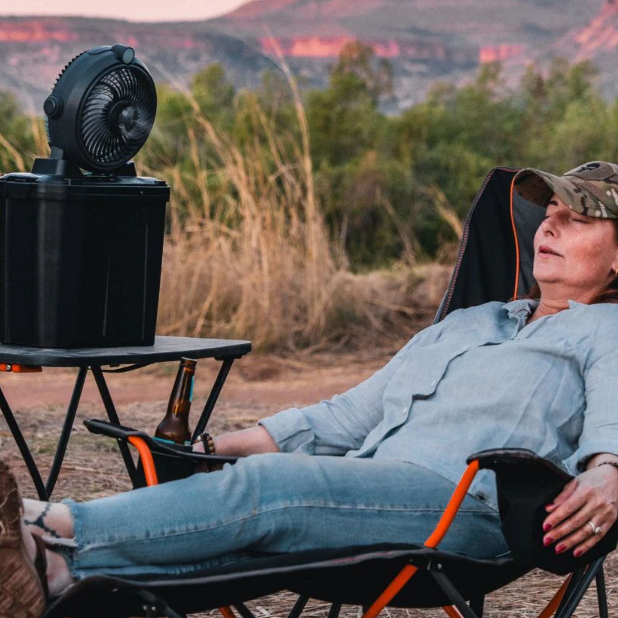 Wildtrak Rechargeable Tropics Misting Fan 11L Tank