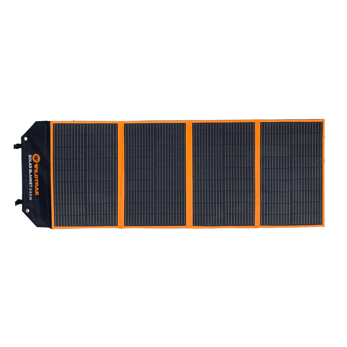 Wildtrak 240W Folding Solar Blanket A-Grade with ETFE Coating, Built in Stand, & Carry Bag