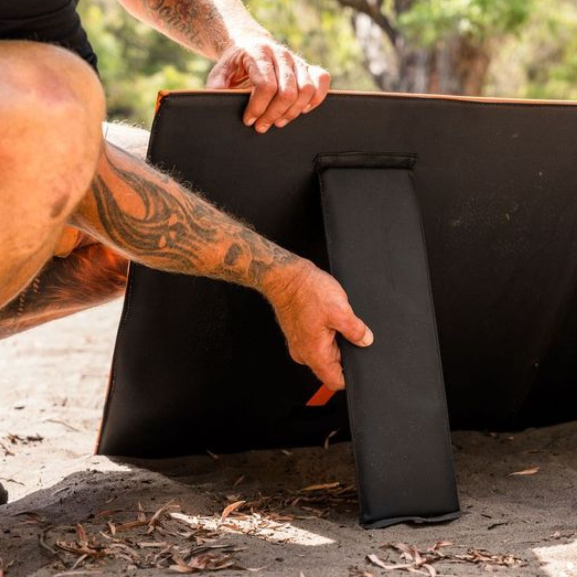 Wildtrak 240W Folding Solar Blanket A-Grade with ETFE Coating, Built in Stand, & Carry Bag