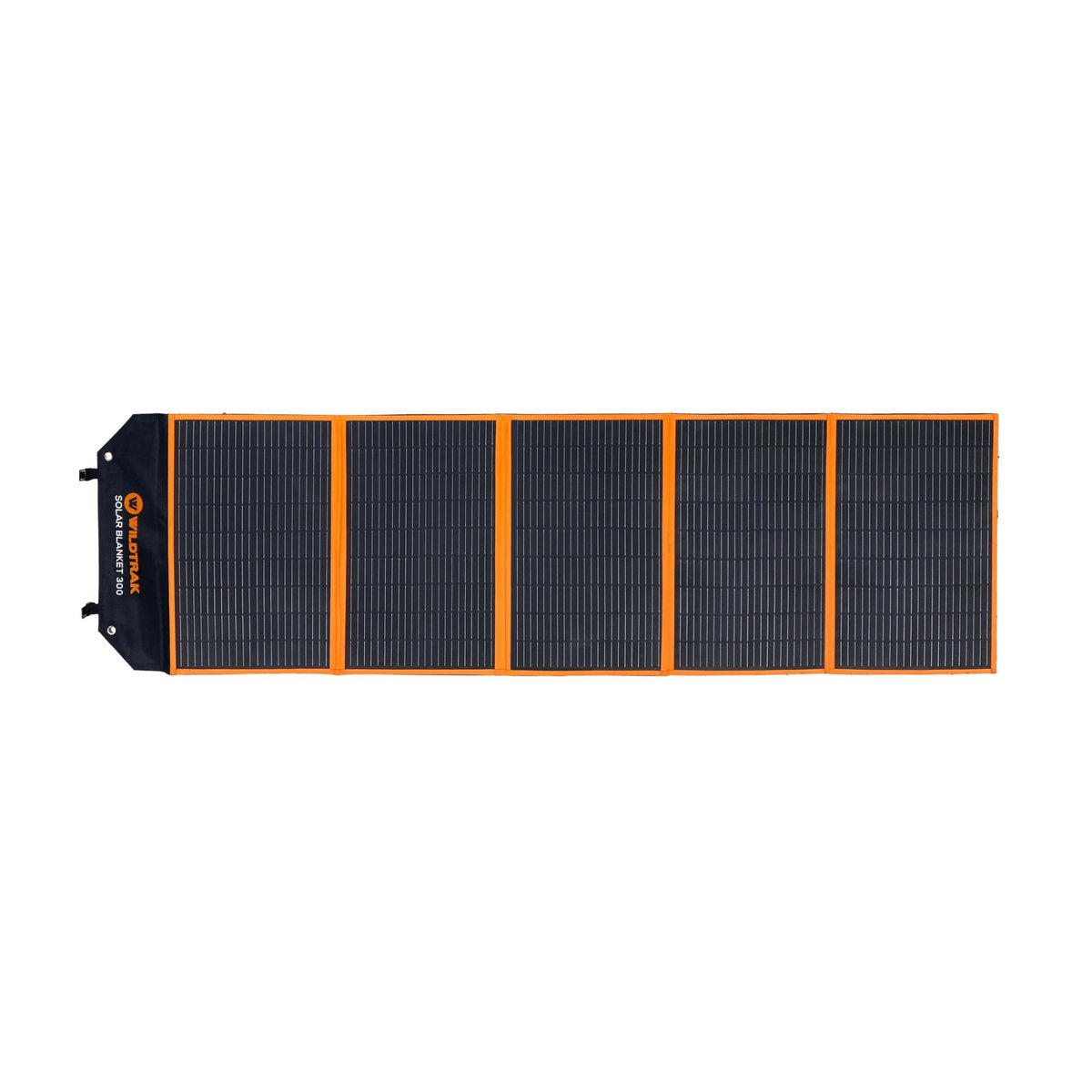 Wildtrak 300W Folding Solar Blanket A-Grade with ETFE Coating, Built in Stand, & Carry Bag