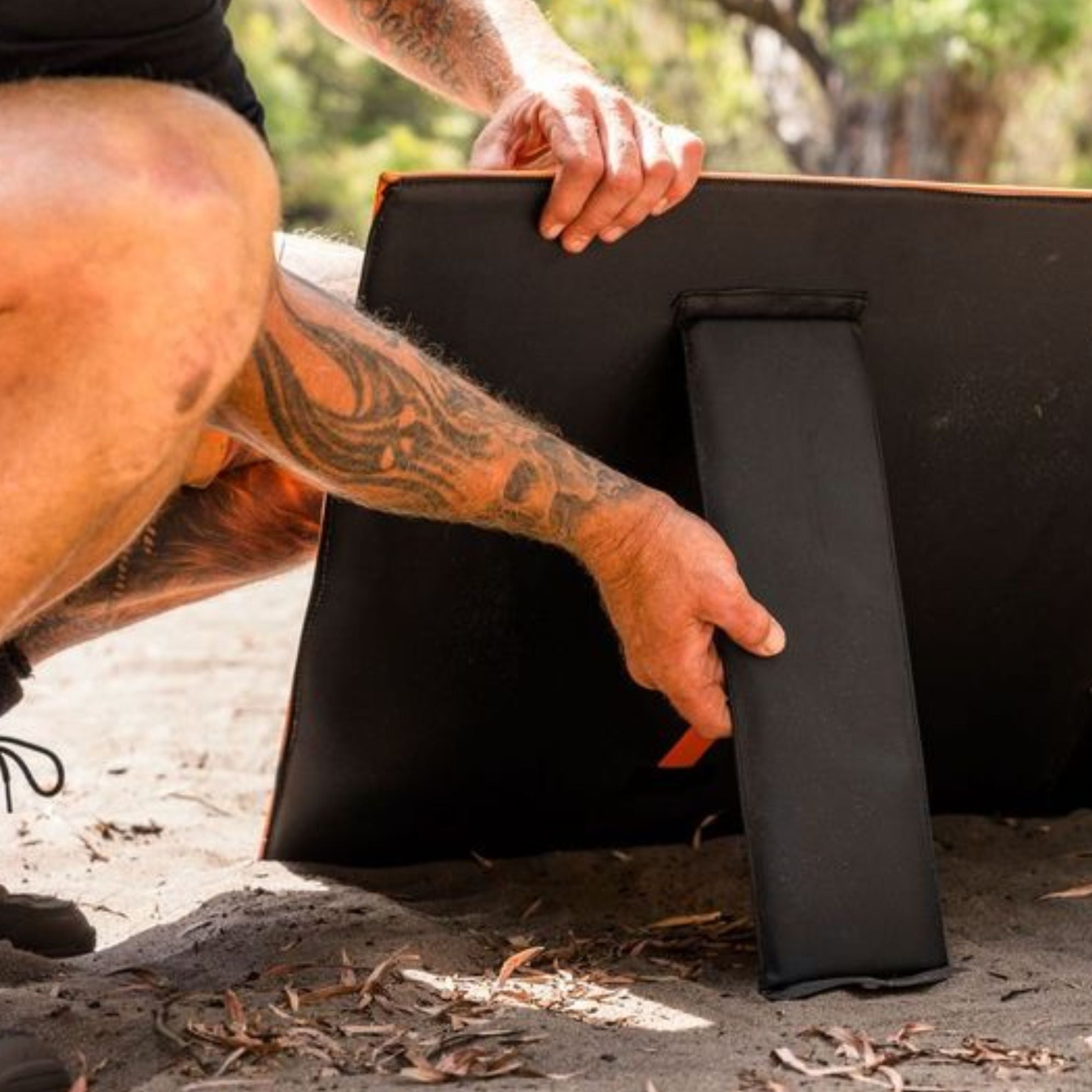 Wildtrak 300W Folding Solar Blanket A-Grade with ETFE Coating, Built in Stand, & Carry Bag