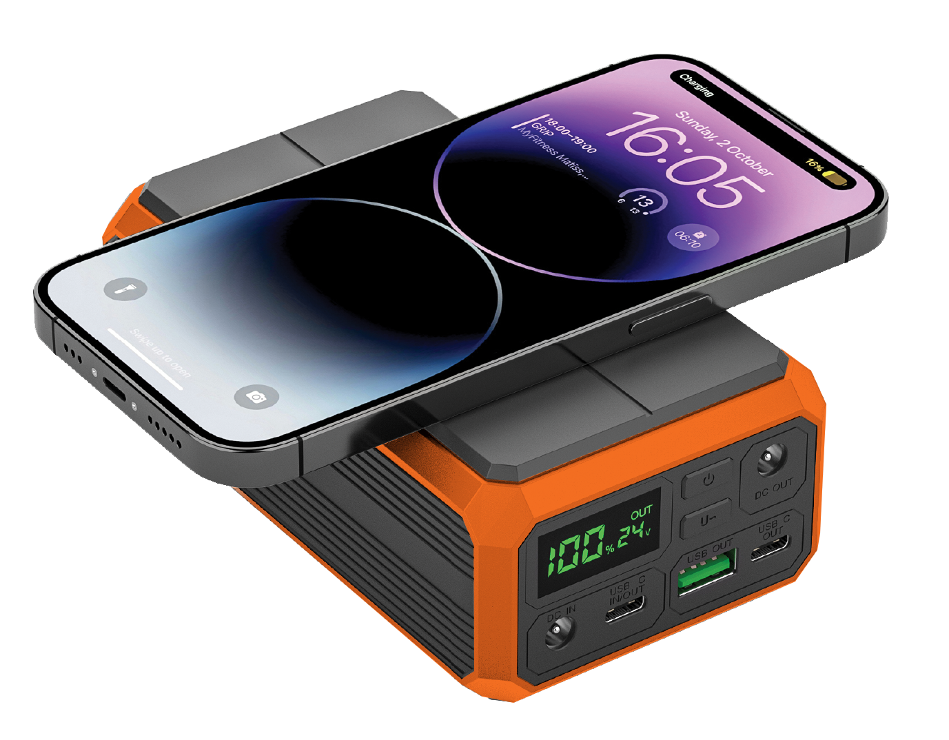 Power Tank Buddy Mini Portable Power Station | 27Ah Lithium-Ion Battery | Compact Power Supply for Camping, Travel & Emergency Use