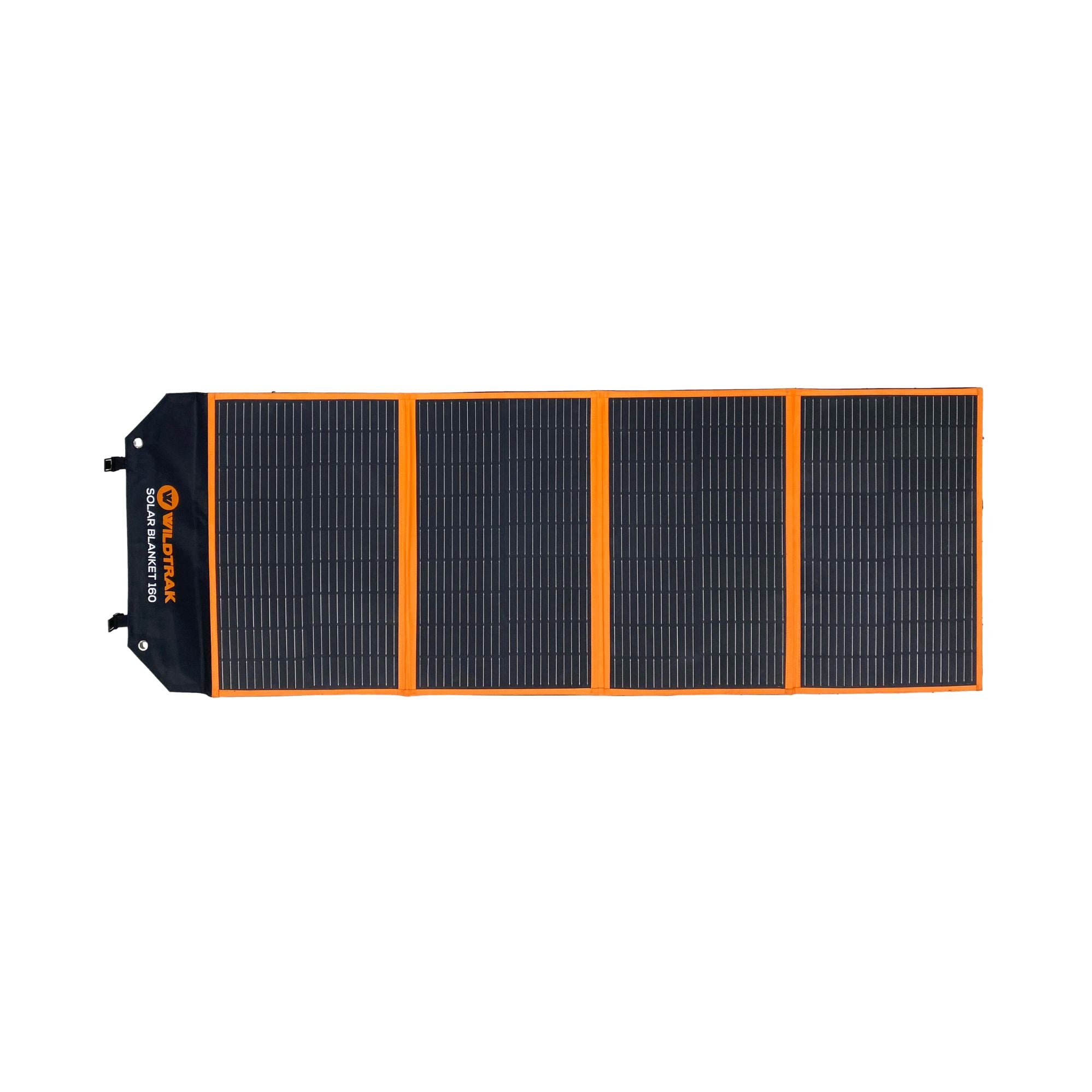 Wildtrak Power Tank Buddy 30Ah PowerStation & 160W Solar Blanket Bundle