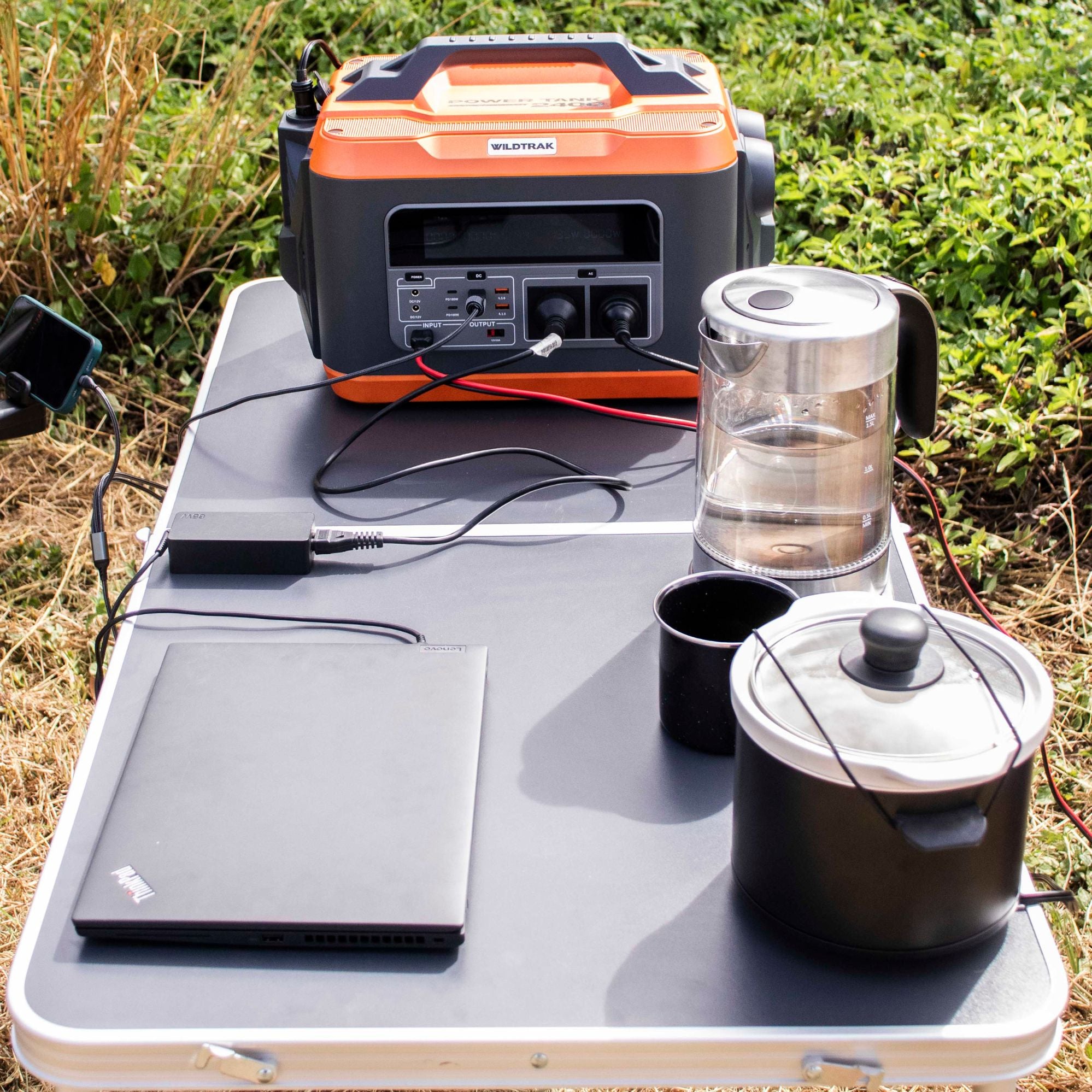 Wildtrak Power Tank Pro 2400 Portable Power Station - 157Ah LiFePO4 Battery