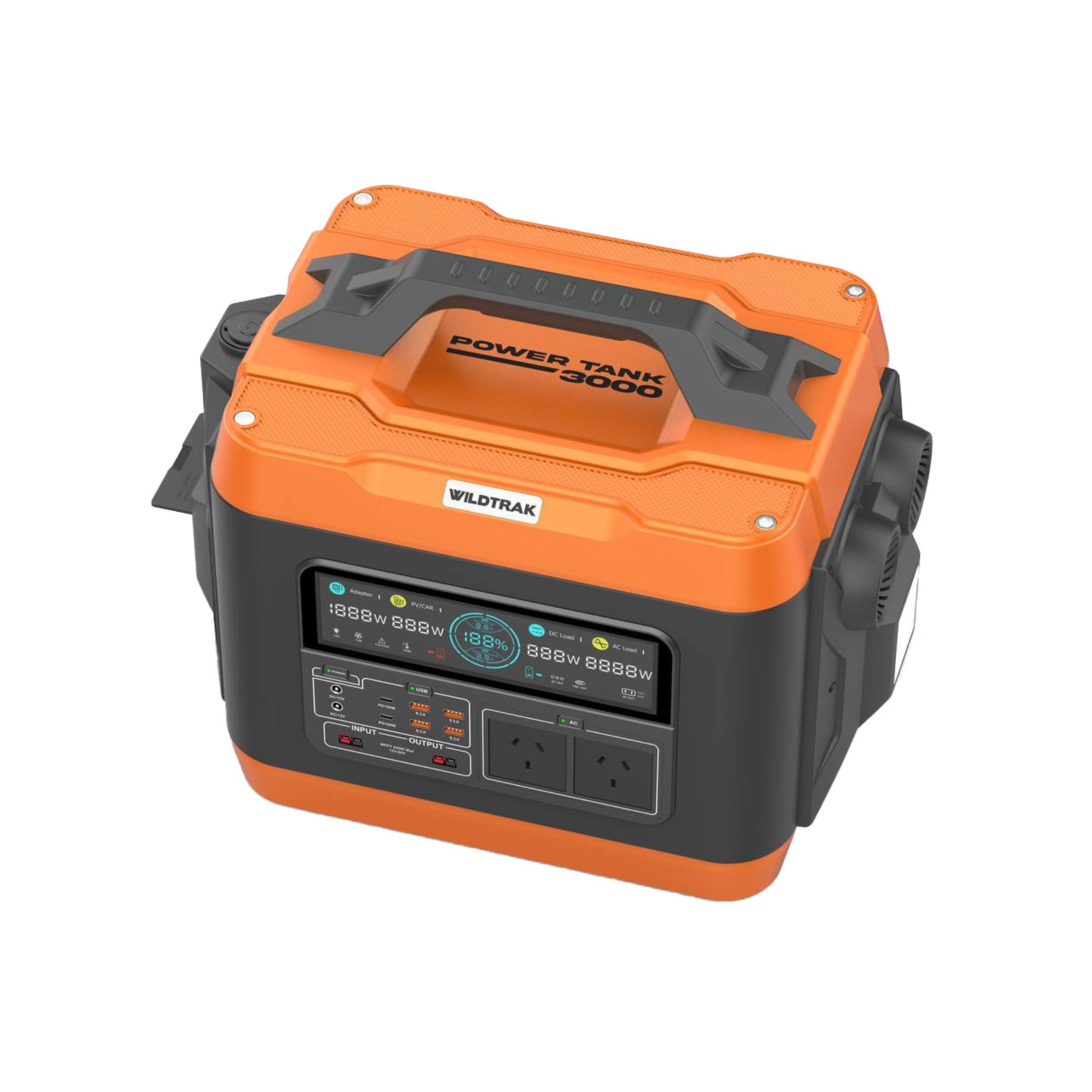 Wildtrak Power Tank Pro 3000 Portable Power Station - 225Ah LiFePO4 Battery