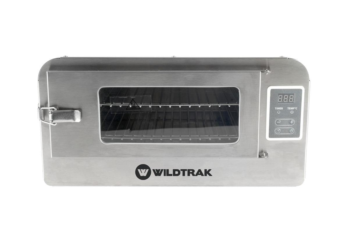 Offroad 12V Digital Oven, 50A Anderson Style Connector, Stainless Steel, 150W, 6.8L, 13.6Ah, 365x294x100mm