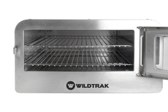 Offroad 12V Digital Oven, 50A Anderson Style Connector, Stainless Steel, 150W, 6.8L, 13.6Ah, 365x294x100mm