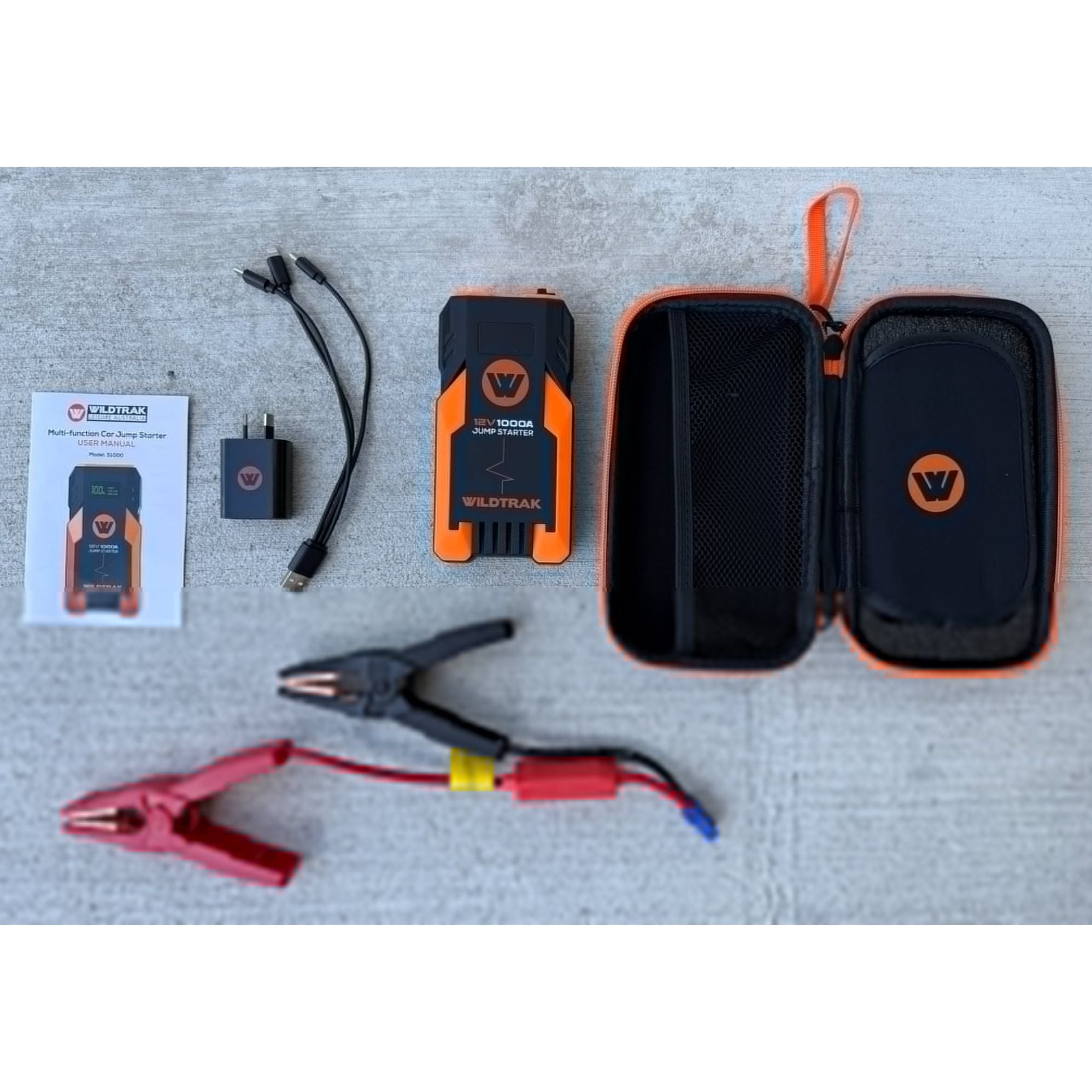 Wildtrak 1000A 12KMAH HP Lithium Car and 4WD Jump Starter (Petrol & Diesel)
