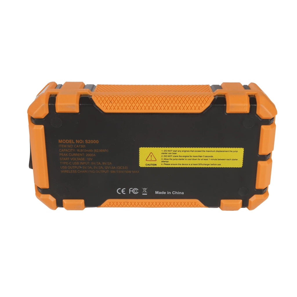 Wildtrak Heavy-Duty 2000A 16KMAH HP Lithium Jump Starter (Petrol & Diesel)