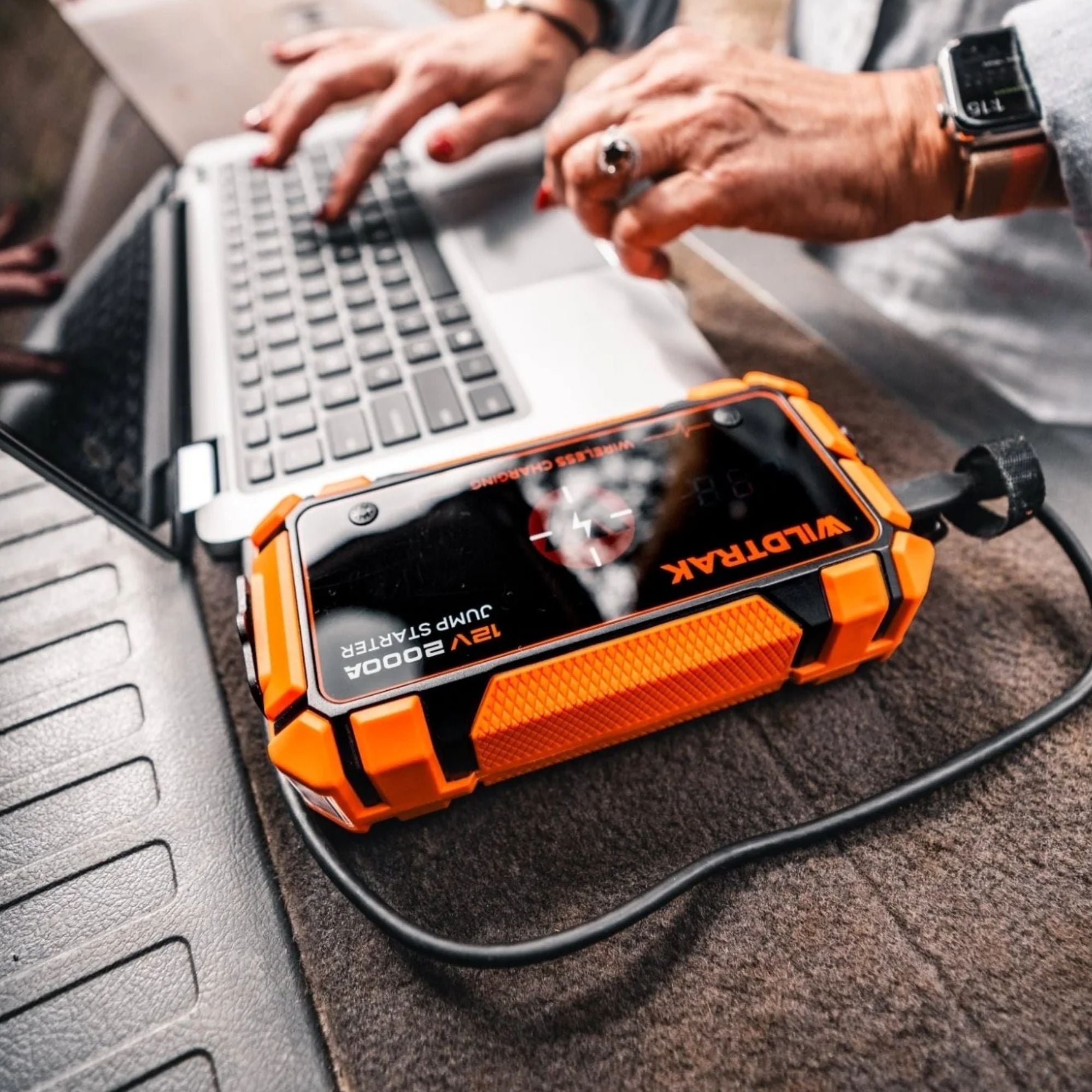 Wildtrak Heavy-Duty 2000A 16KMAH HP Lithium Jump Starter (Petrol & Diesel)
