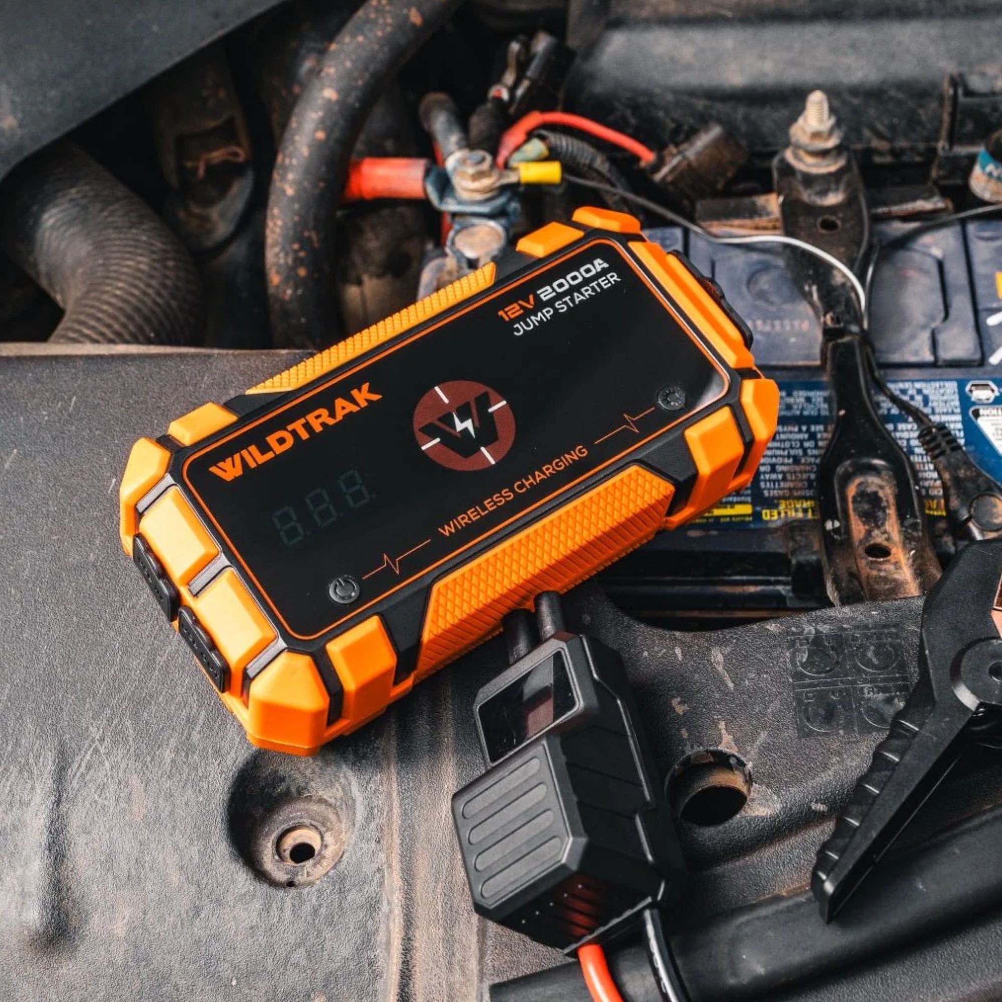 Wildtrak Heavy-Duty 2000A 16KMAH HP Lithium Jump Starter (Petrol & Diesel)