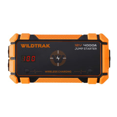 Wildtrak Heavy-Duty 4000A 28KMAH HP Lithium Car & 4WD Jump Starter (Petrol & Diesel)