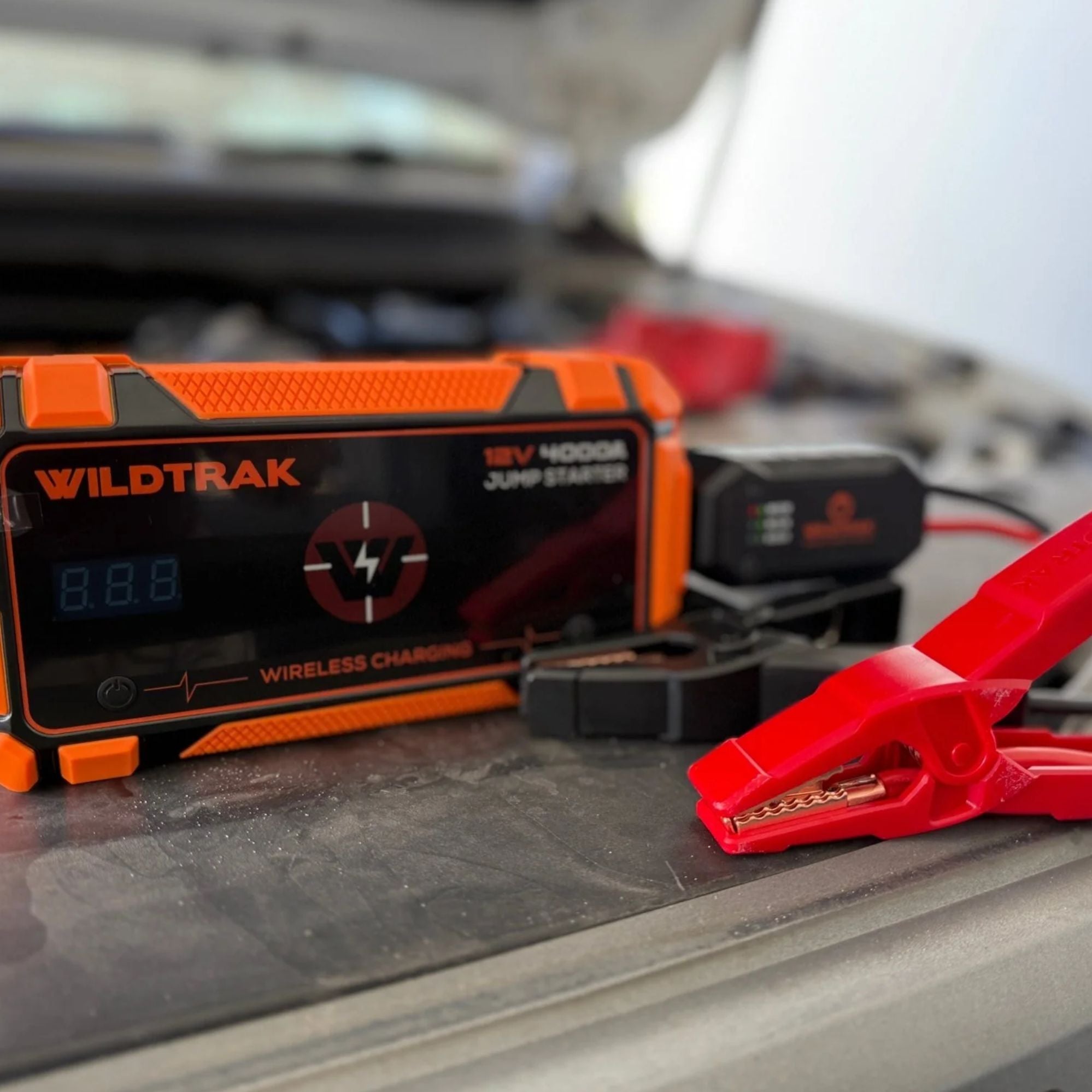 Wildtrak Heavy-Duty 4000A 28KMAH HP Lithium Car & 4WD Jump Starter (Petrol & Diesel)