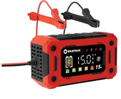 Wildtrak 12V 15A Battery Charger - Car, Boat, AGM & LiFePO₄ Compatible