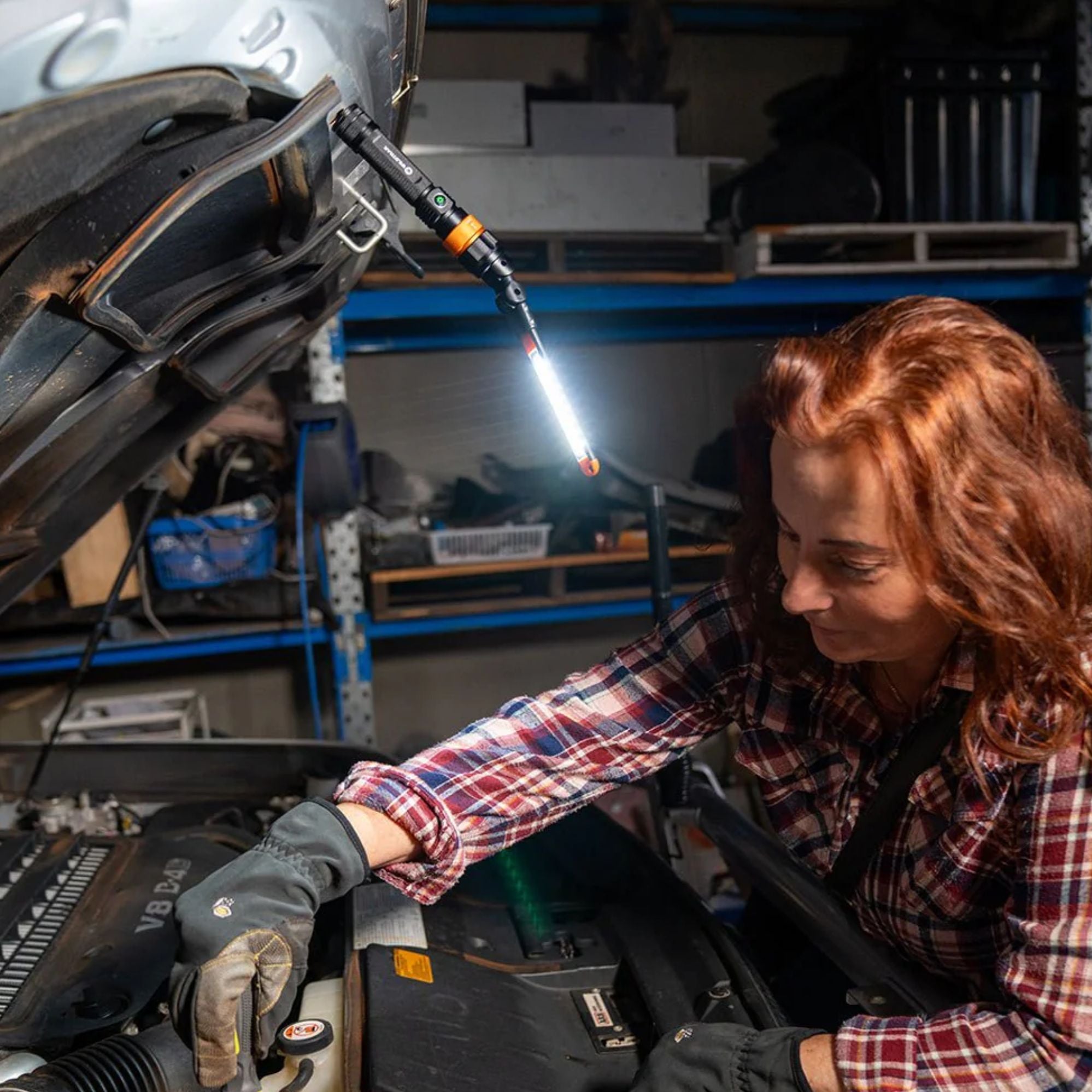 Wildtrak 3 in 1 Rechargeable Multi Light (Flashlight, Worklight, & Gooseneck Light)