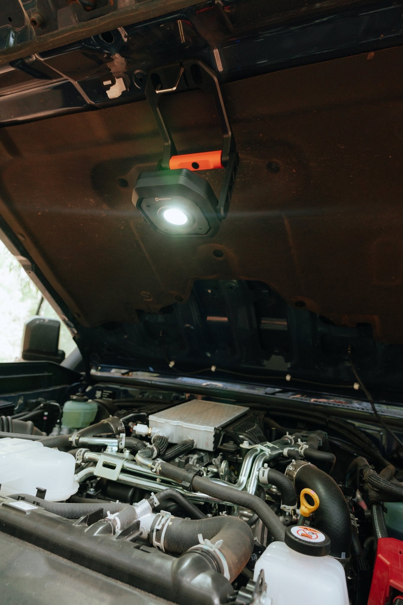 Work Floodlight, 6 Light Modes, Rechargeable, Built-in Power Bank with USB-C Charge Lead, 360 Degree Swivel Action, Wall Mount Bracket, Shock & Water Resistant