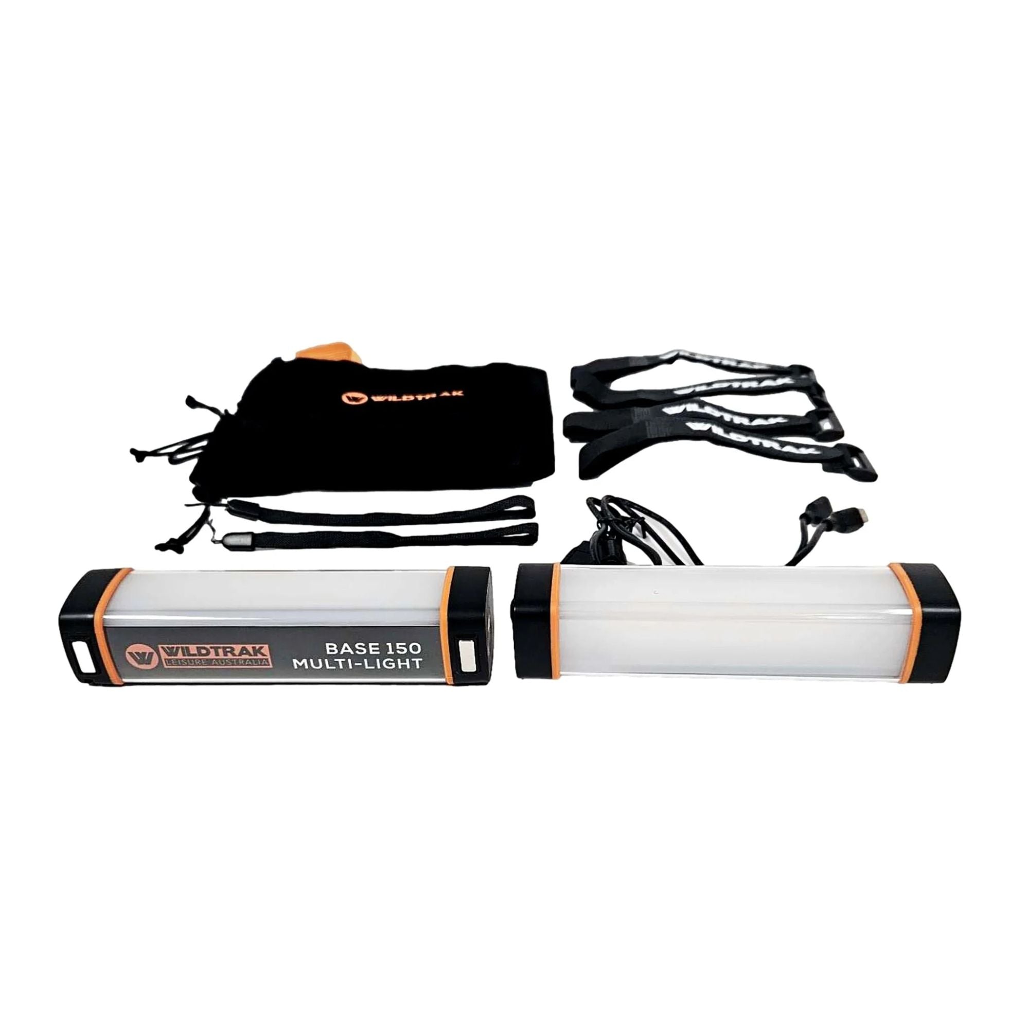 Wildtrak Base 150 Rechargeable Camping Multi-Light Twin Pack