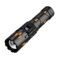 Wildtrak Rechargeable 5-Modes Flashlight 1500L, Glow in the Dark