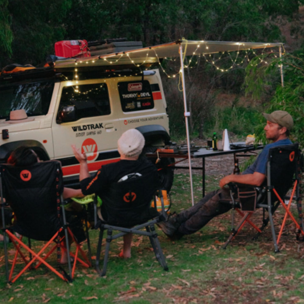 Wildtrak 10M LED String Light Combo, USB Rechargeable Lithium Battery, Water & Dust Resistant