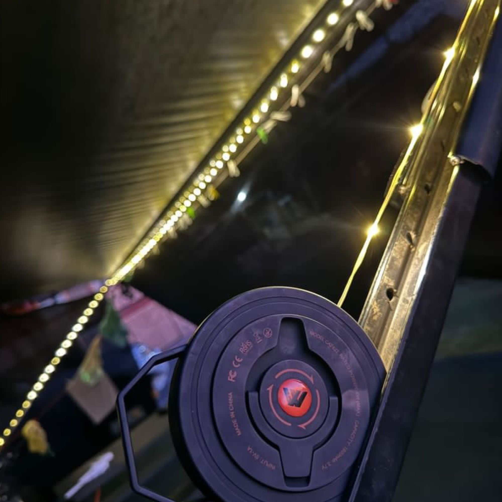 Wildtrak 10M LED String Light Combo, USB Rechargeable Lithium Battery, Water & Dust Resistant