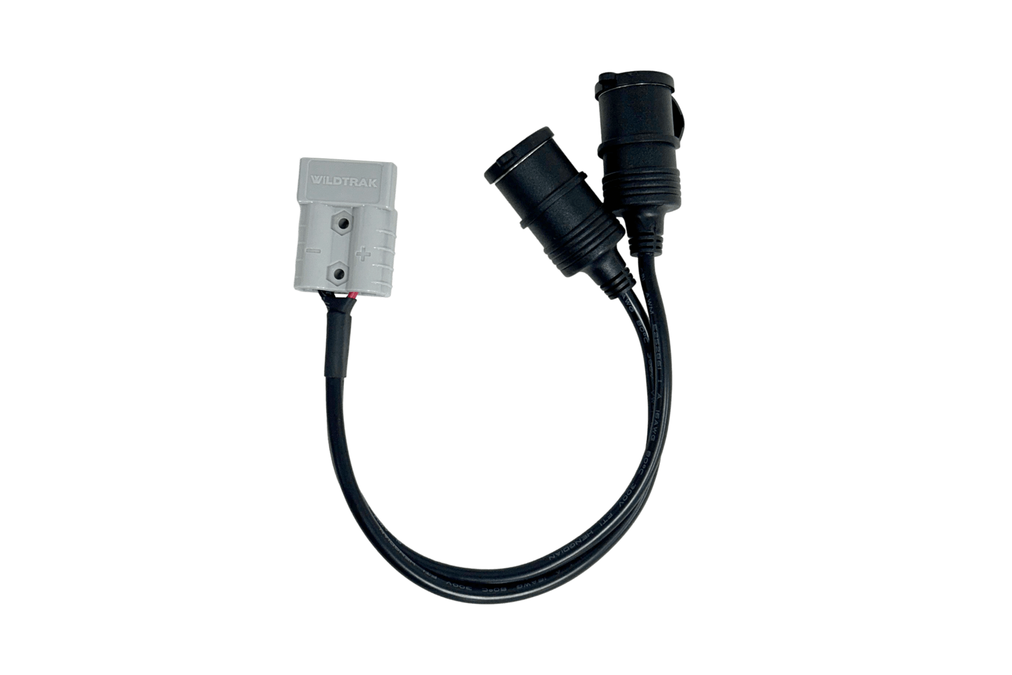 50A Anderson Connector Twin 12V Socket, 30cm Cable Length, 16AWG