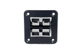 Twin Panel Mount 50A Anderson Connector