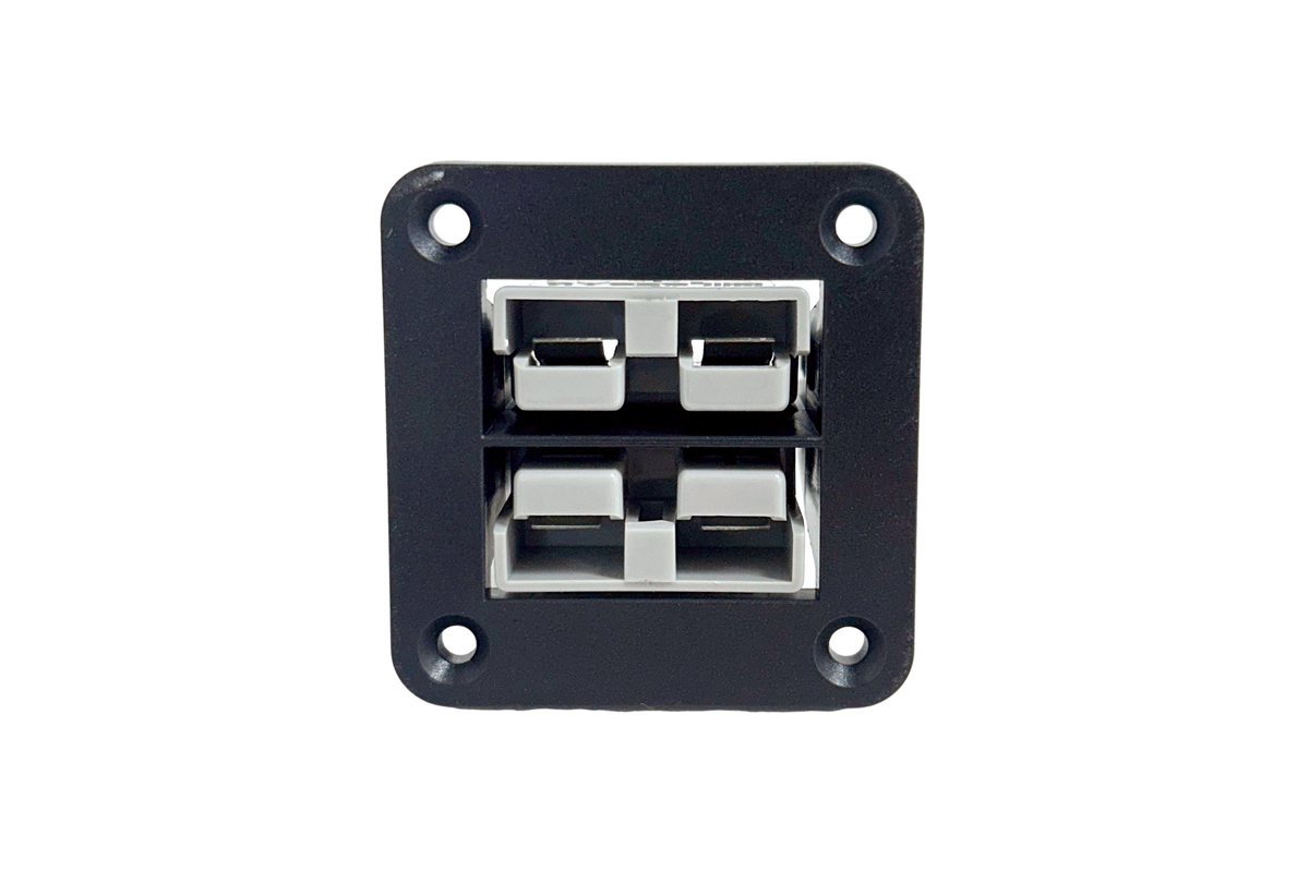 Twin Panel Mount 50A Anderson Connector