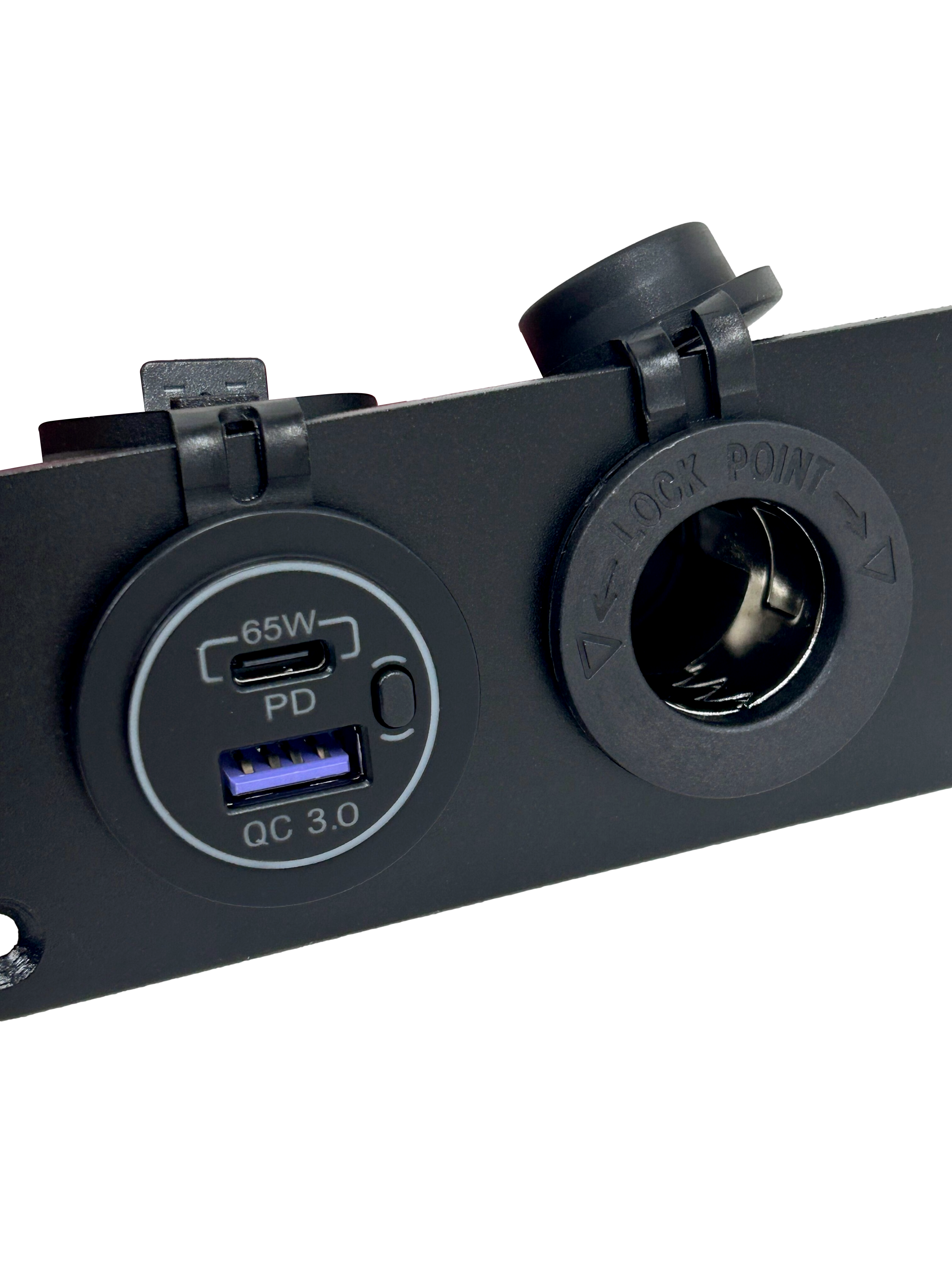 Panel Mount with USB C PD Charger 50A Anderson Connector