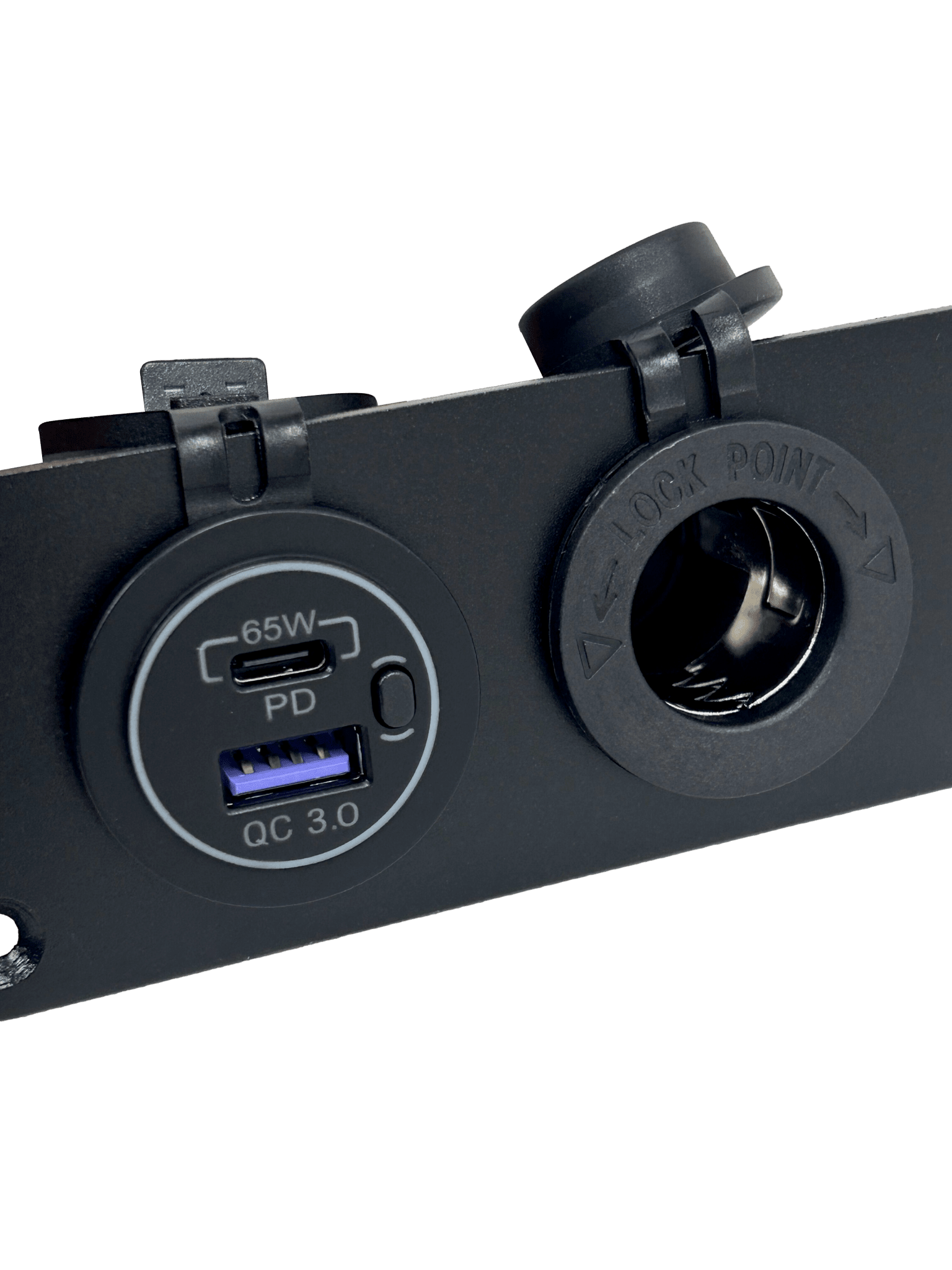 Panel Mount with USB C PD Charger 50A Anderson Connector