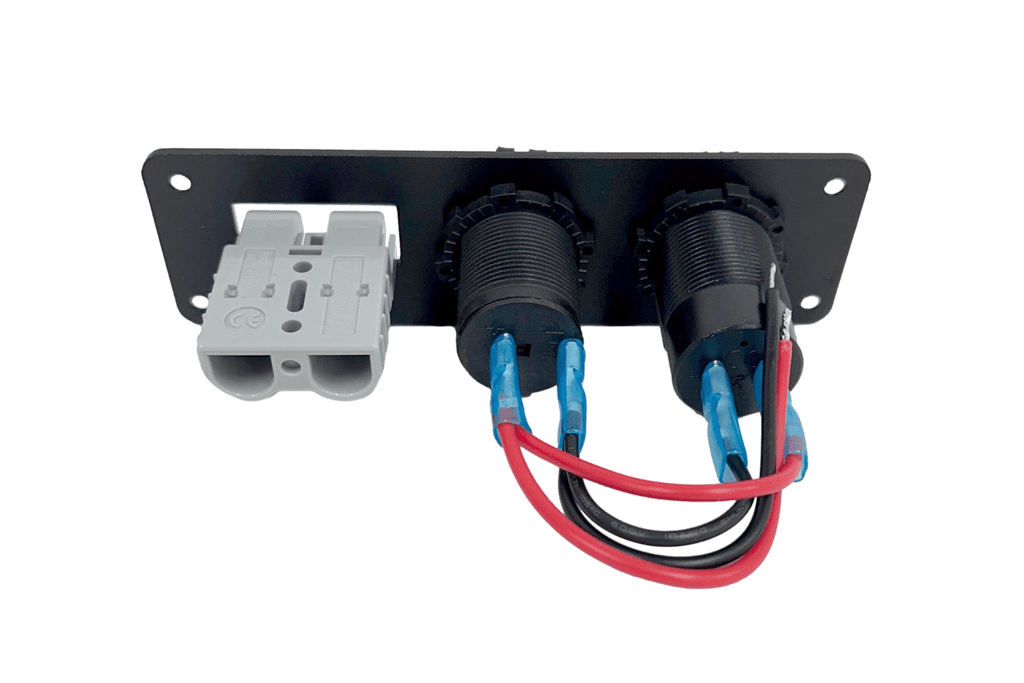 Panel Mount with USB C PD Charger 50A Anderson Connector
