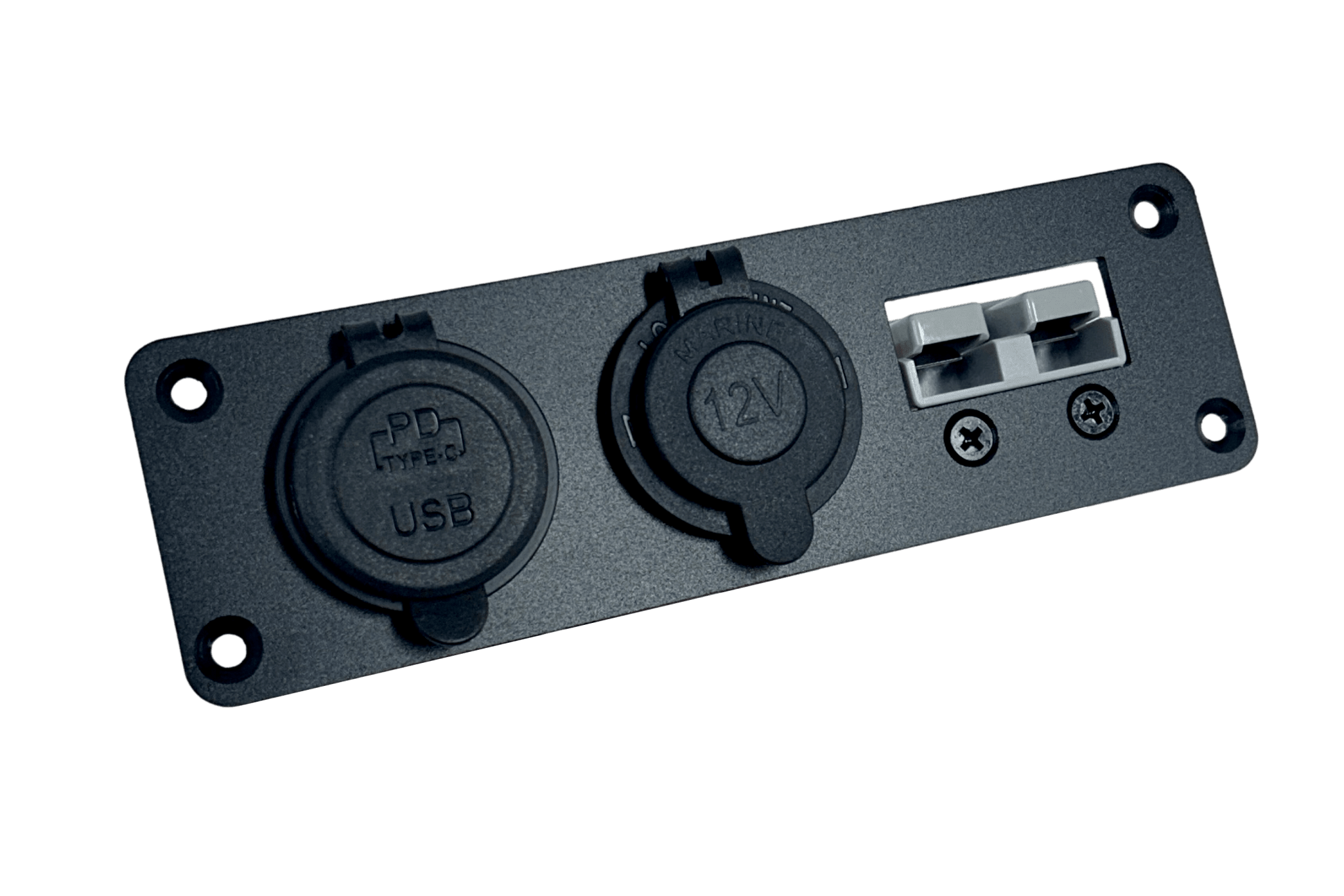 Panel Mount with USB C PD Charger 50A Anderson Connector