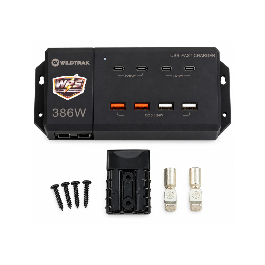 Wildtrak Control Box USB 386W Fast Charging