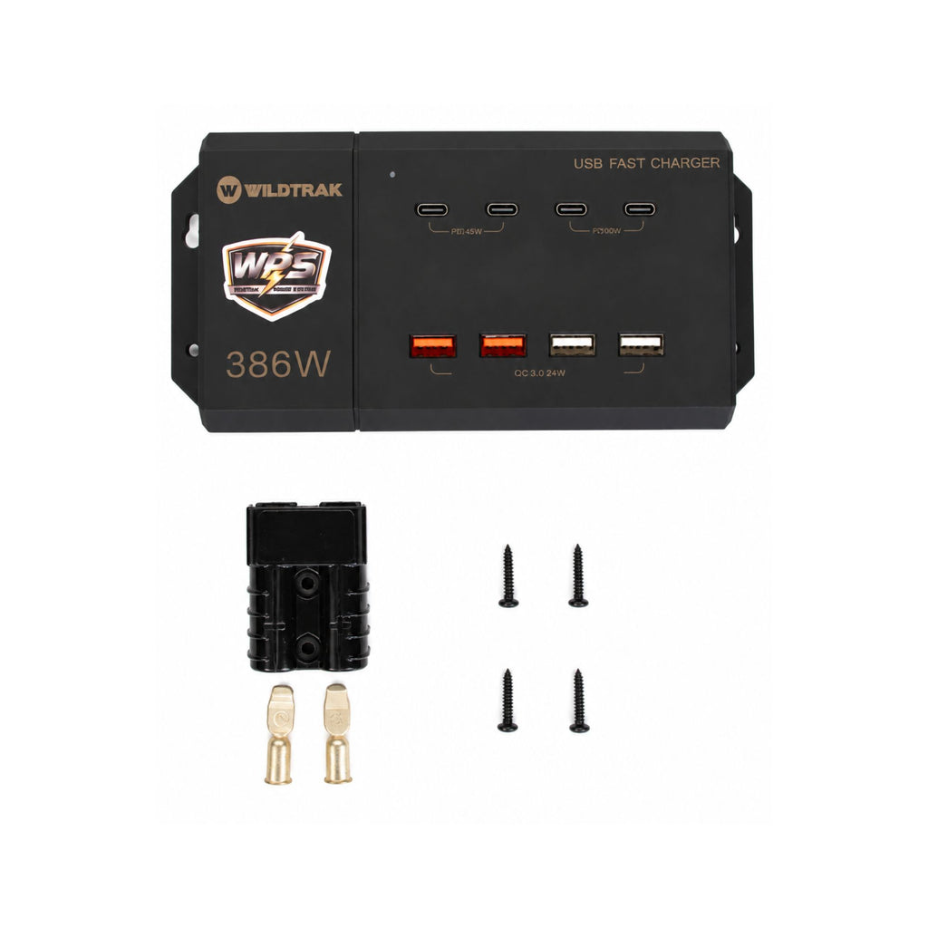 Wildtrak Control Box USB 386W Fast Charging