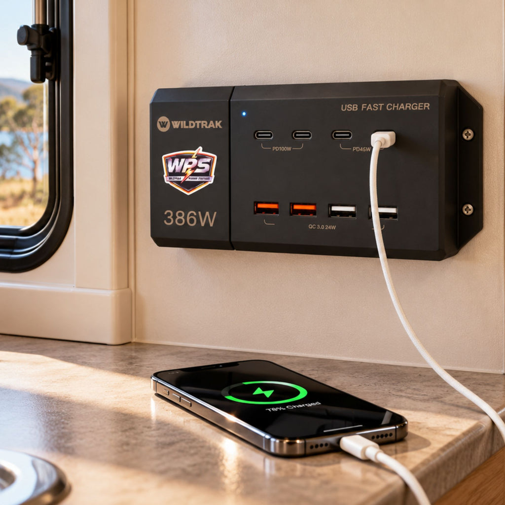 Wildtrak Control Box USB 386W Fast Charging
