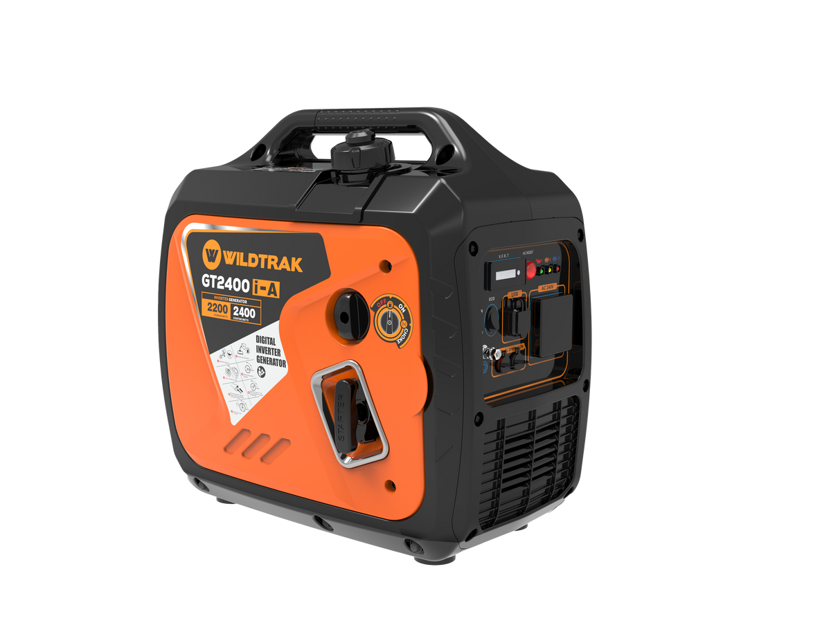 GT2400 i-A Pro Silent Inverter Generator | 2.2kW Portable Power Station | Compact Petrol Generator for Camping & Home Backup