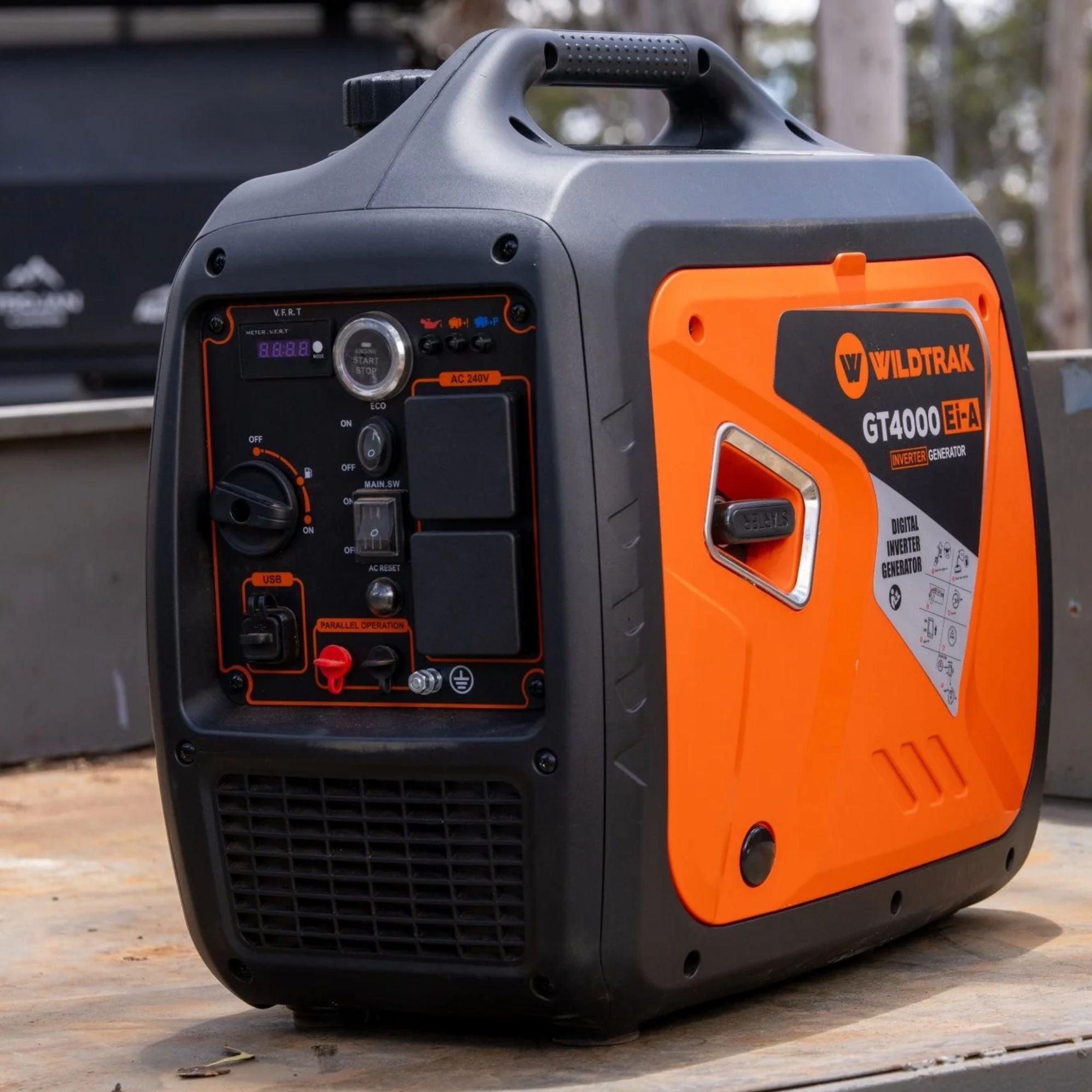 Wildtrak GT4000 Ei-A Pro Silent Inverter Generator | 4.0kW |4000w |Power Station with Remote