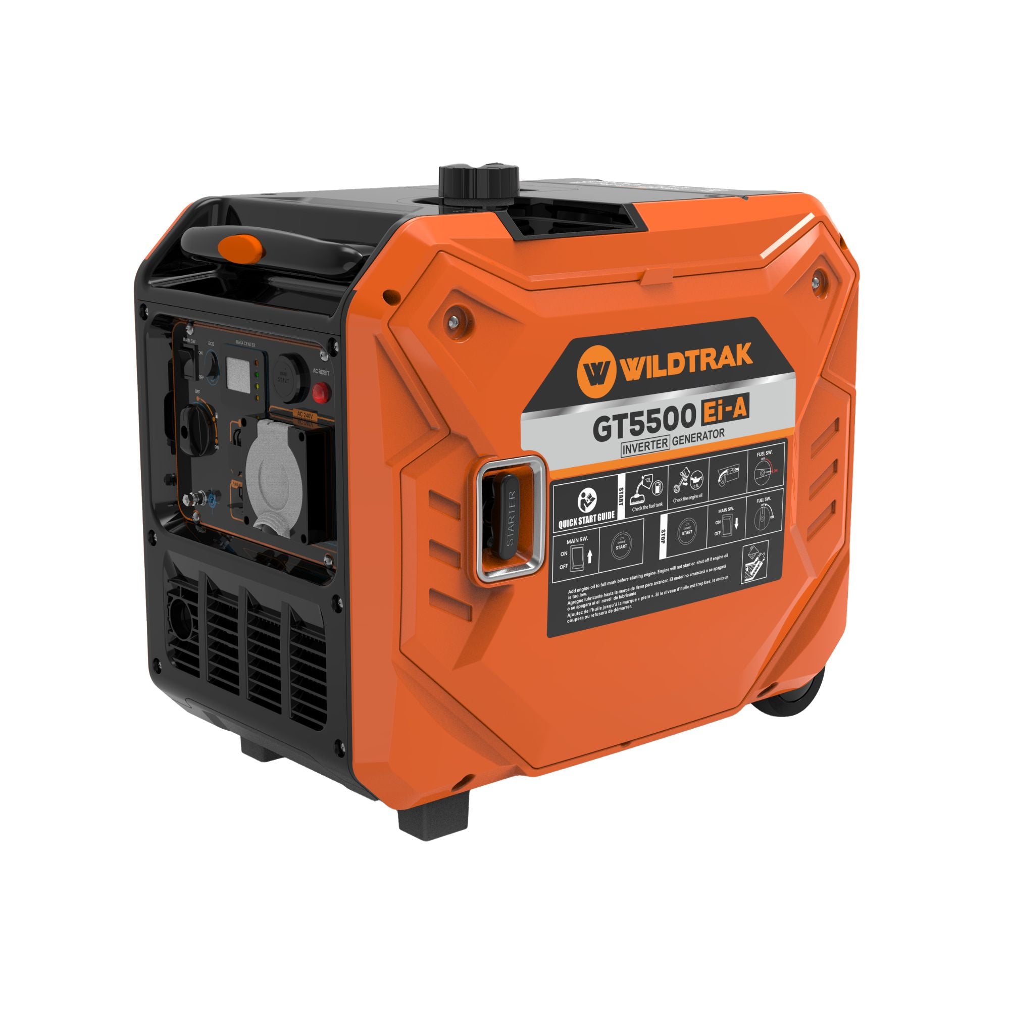 Wildtrak GT5500E i-A Pro Silent Inverter Generator | 5.5 KW |5500w with Remote